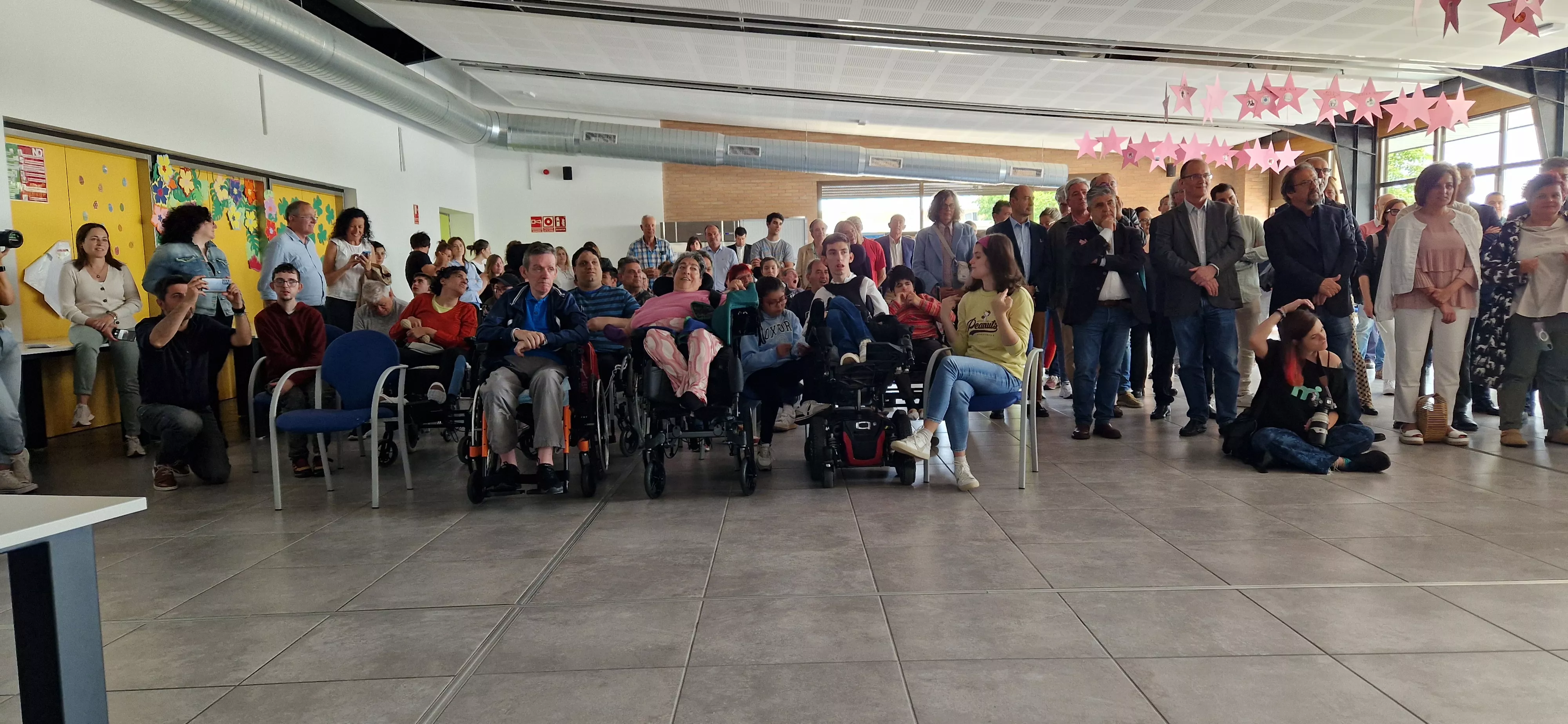 Acto de agradecimiento a los colaboradores de la 12ª Marcha Aspace Huesca. Foto Myriam Martínez