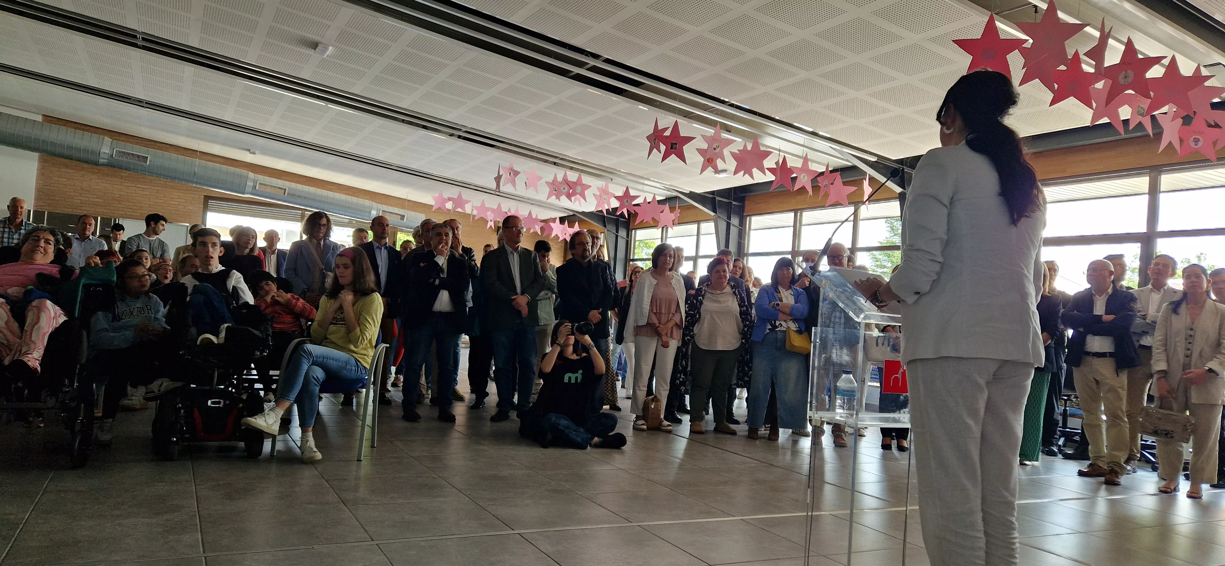 Acto de agradecimiento a los colaboradores de la 12ª Marcha Aspace Huesca. Foto Myriam Martínez