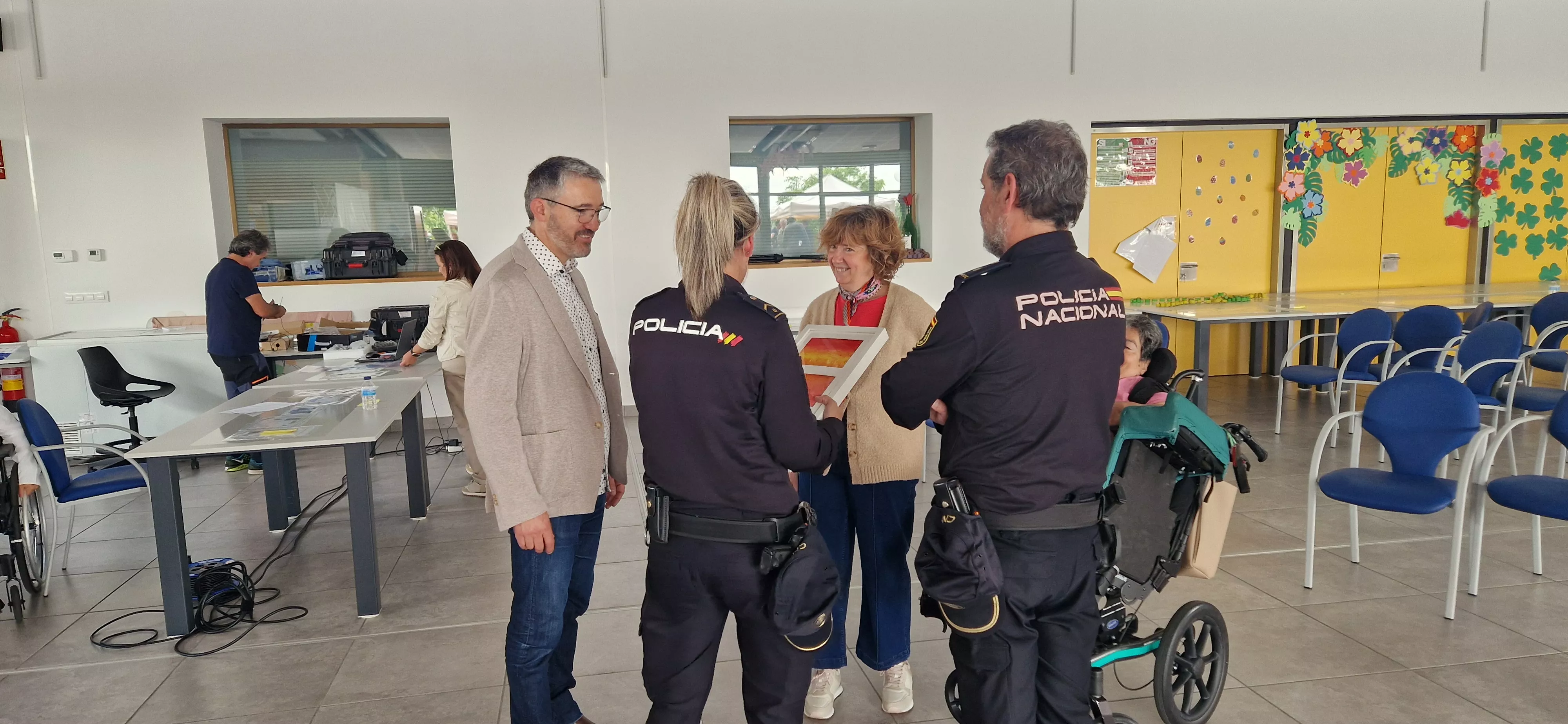 Acto de agradecimiento a los colaboradores de la 12ª Marcha Aspace Huesca. Foto Myriam Martínez