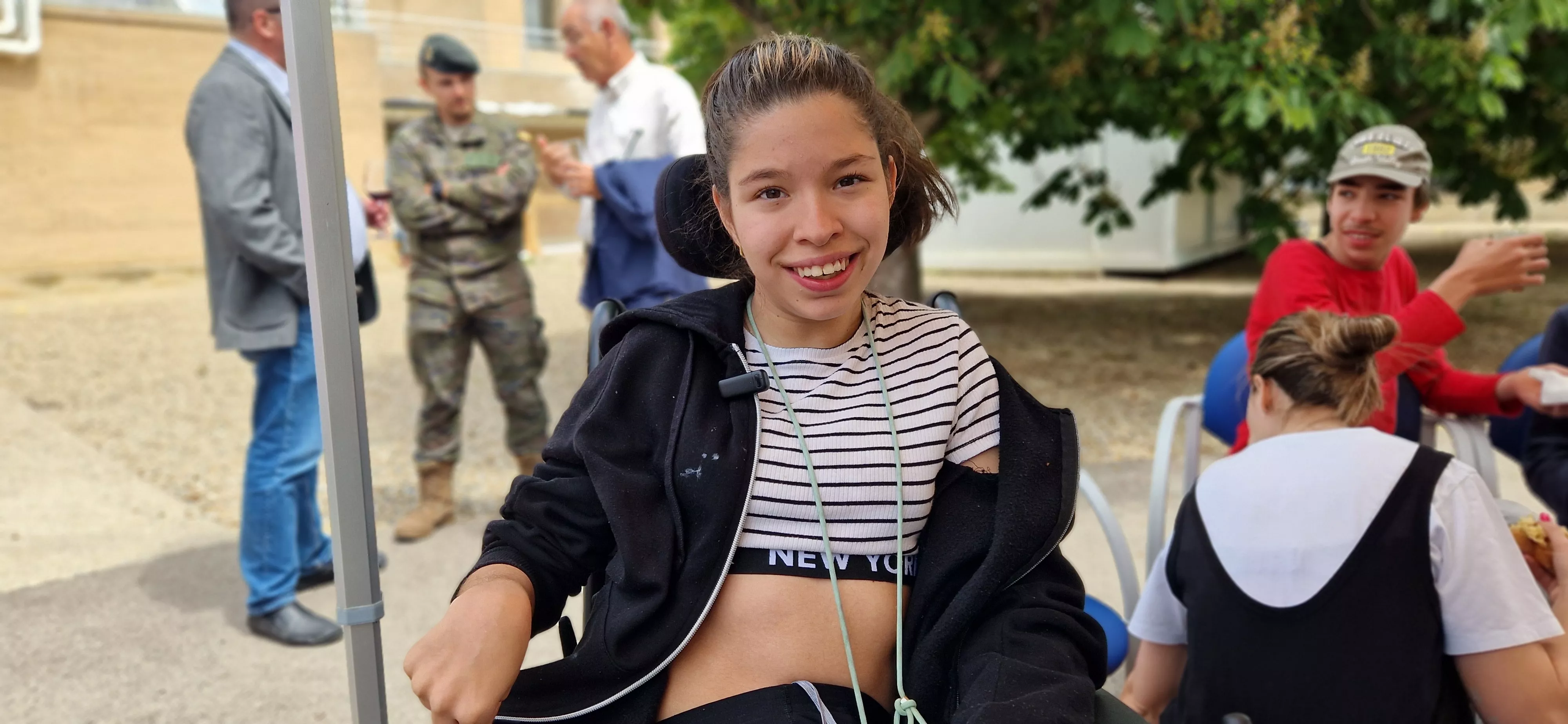 Acto de agradecimiento a los colaboradores de la 12ª Marcha Aspace Huesca. Foto Myriam Martínez