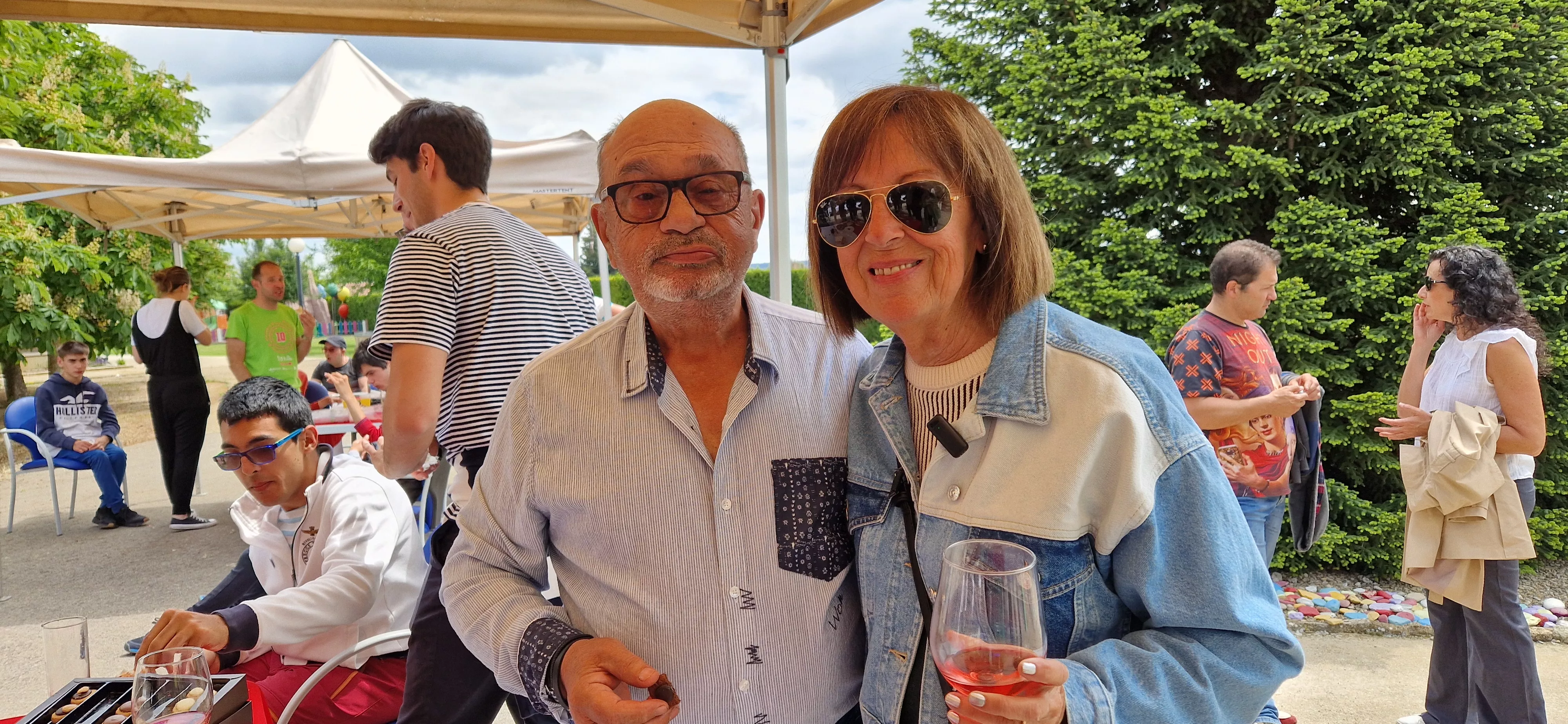 Acto de agradecimiento a los colaboradores de la 12ª Marcha Aspace Huesca. Foto Myriam Martínez