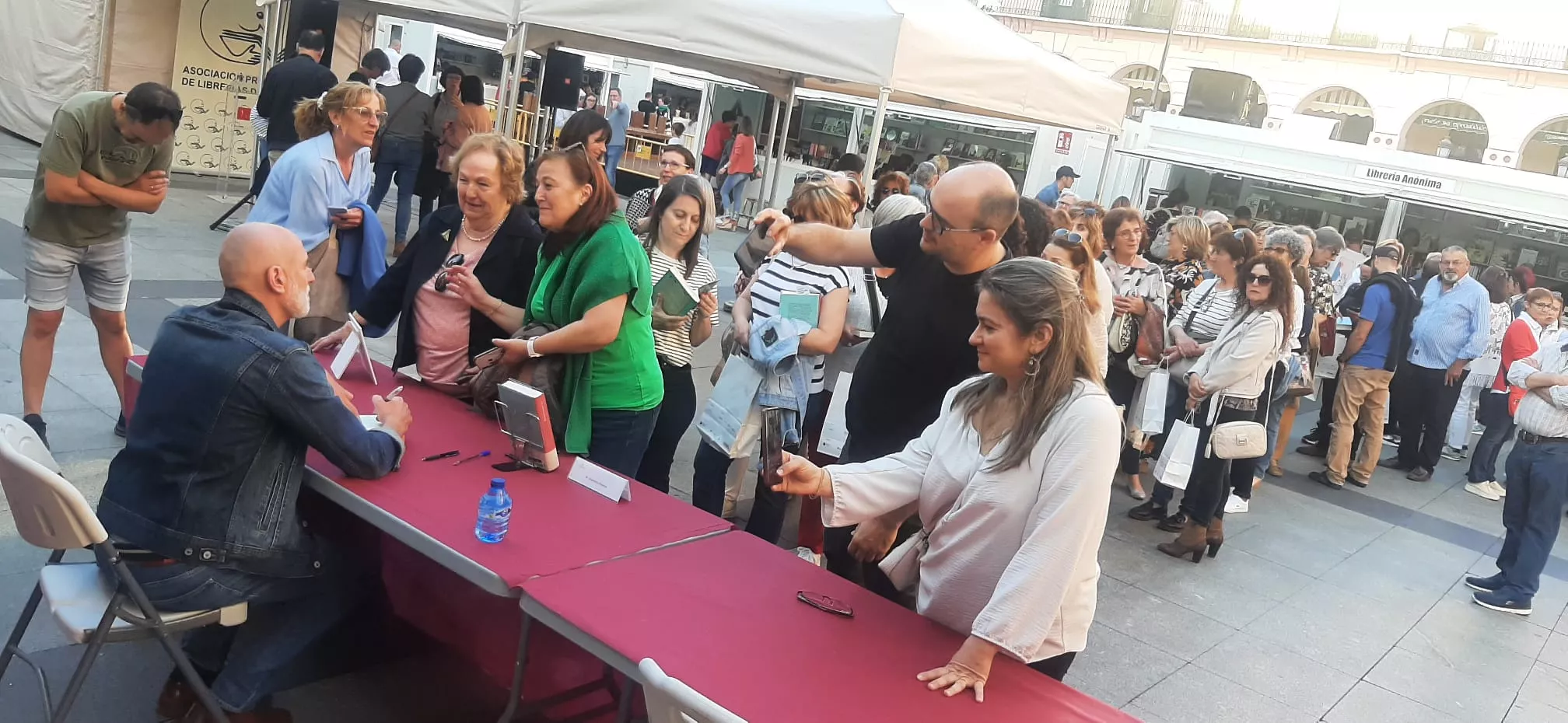 Inauguración de la 40º Feria del Libro de Huesca. Foto Myriam Martínez