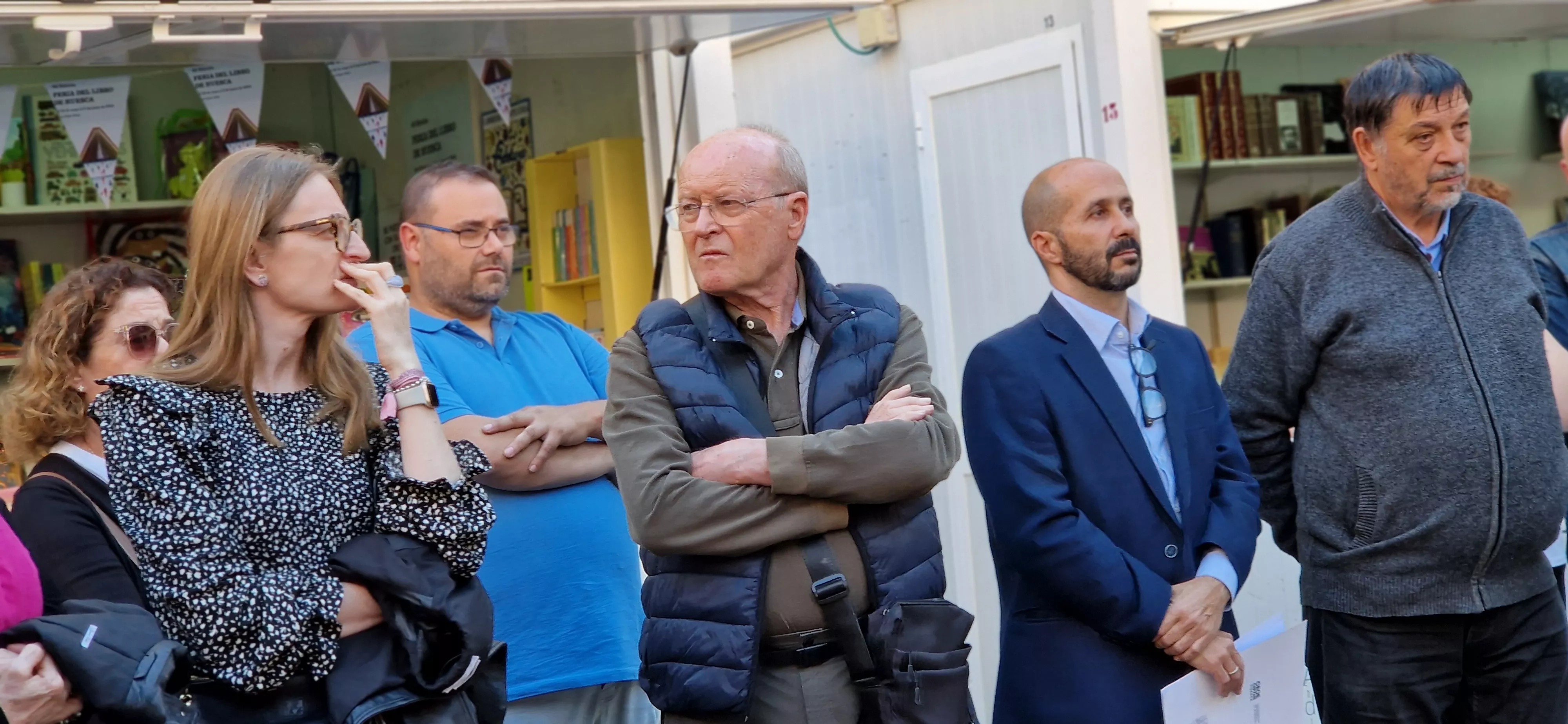 Inauguración de la 40º Feria del Libro de Huesca. Foto Myriam Martínez
