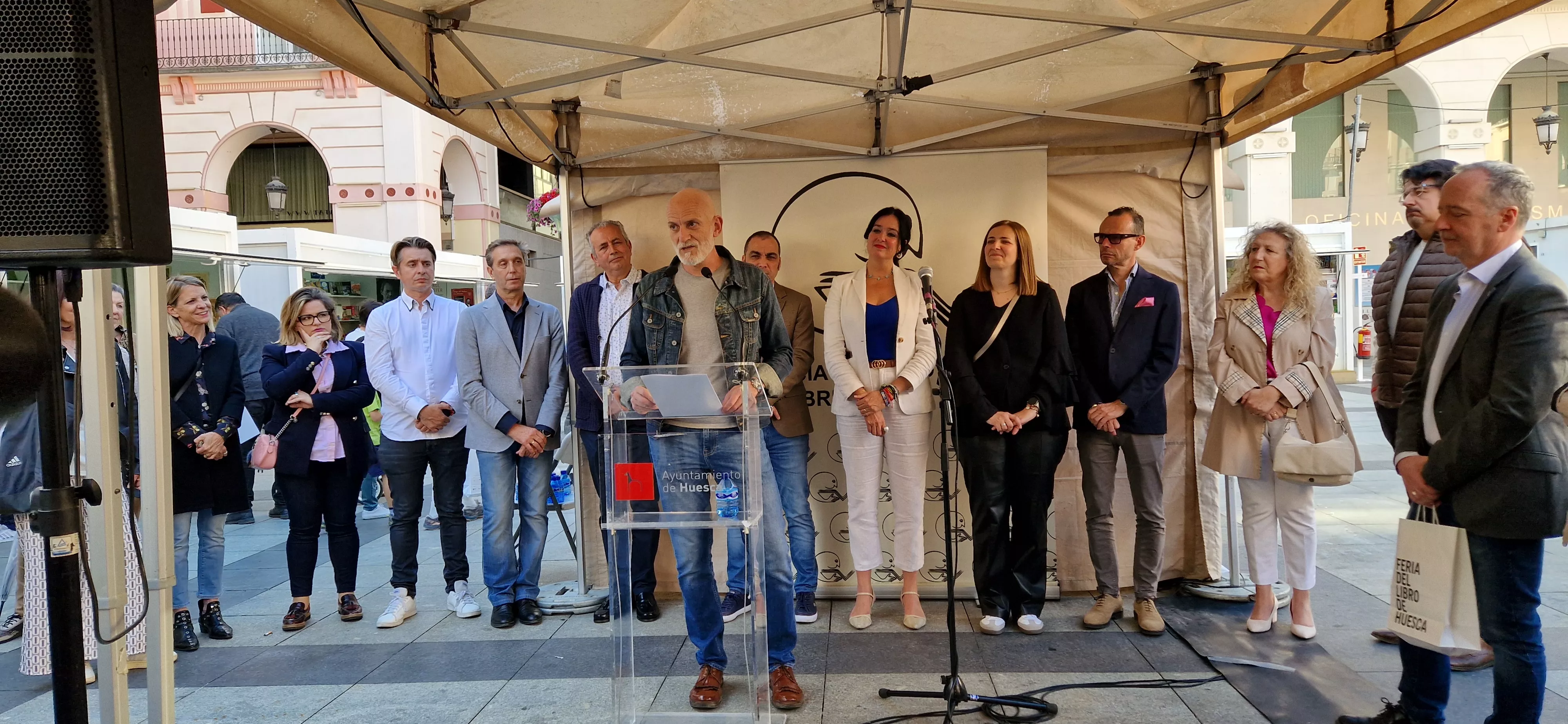 Inauguración de la 40º Feria del Libro de Huesca. Foto Myriam Martínez