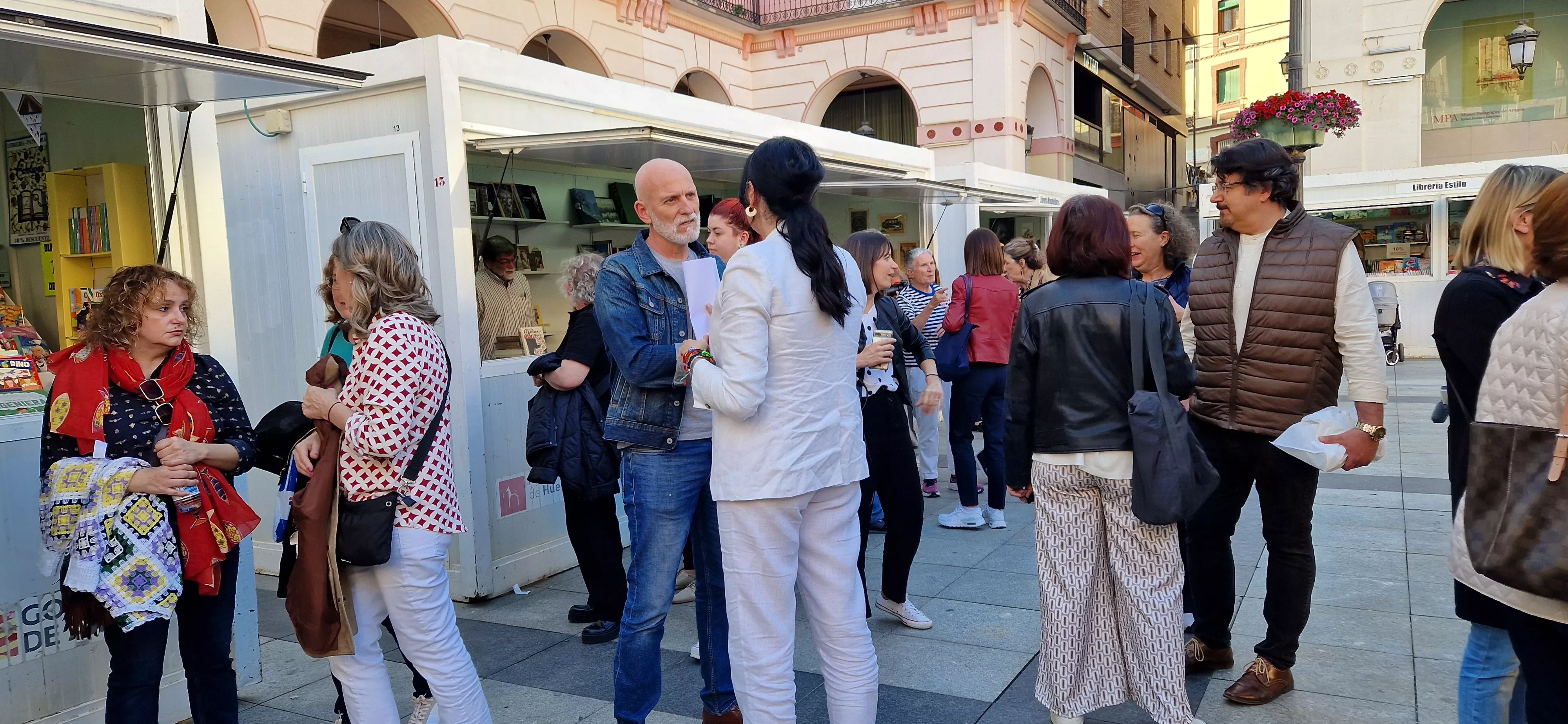 Inauguración de la 40º Feria del Libro de Huesca. Foto Myriam Martínez