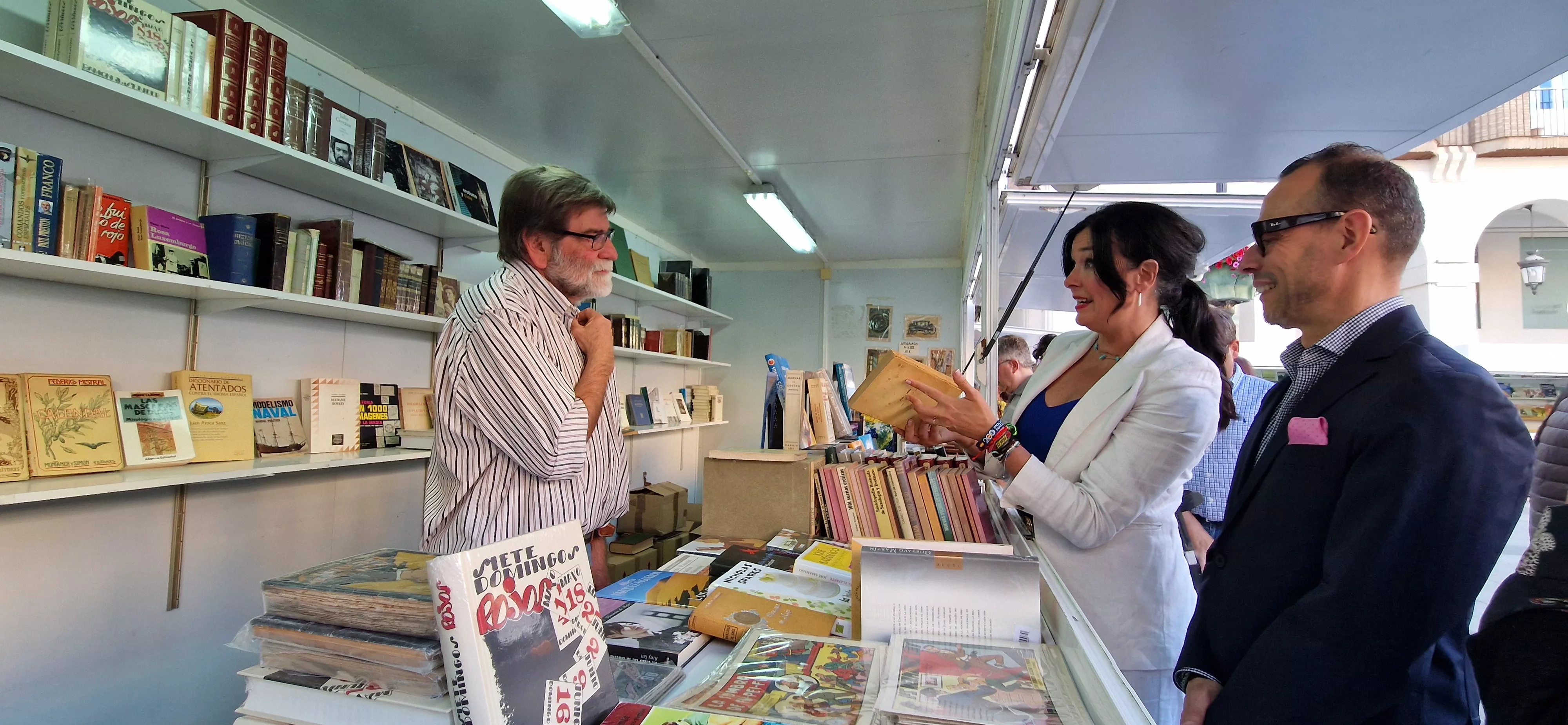 Inauguración de la 40º Feria del Libro de Huesca. Foto Myriam Martínez