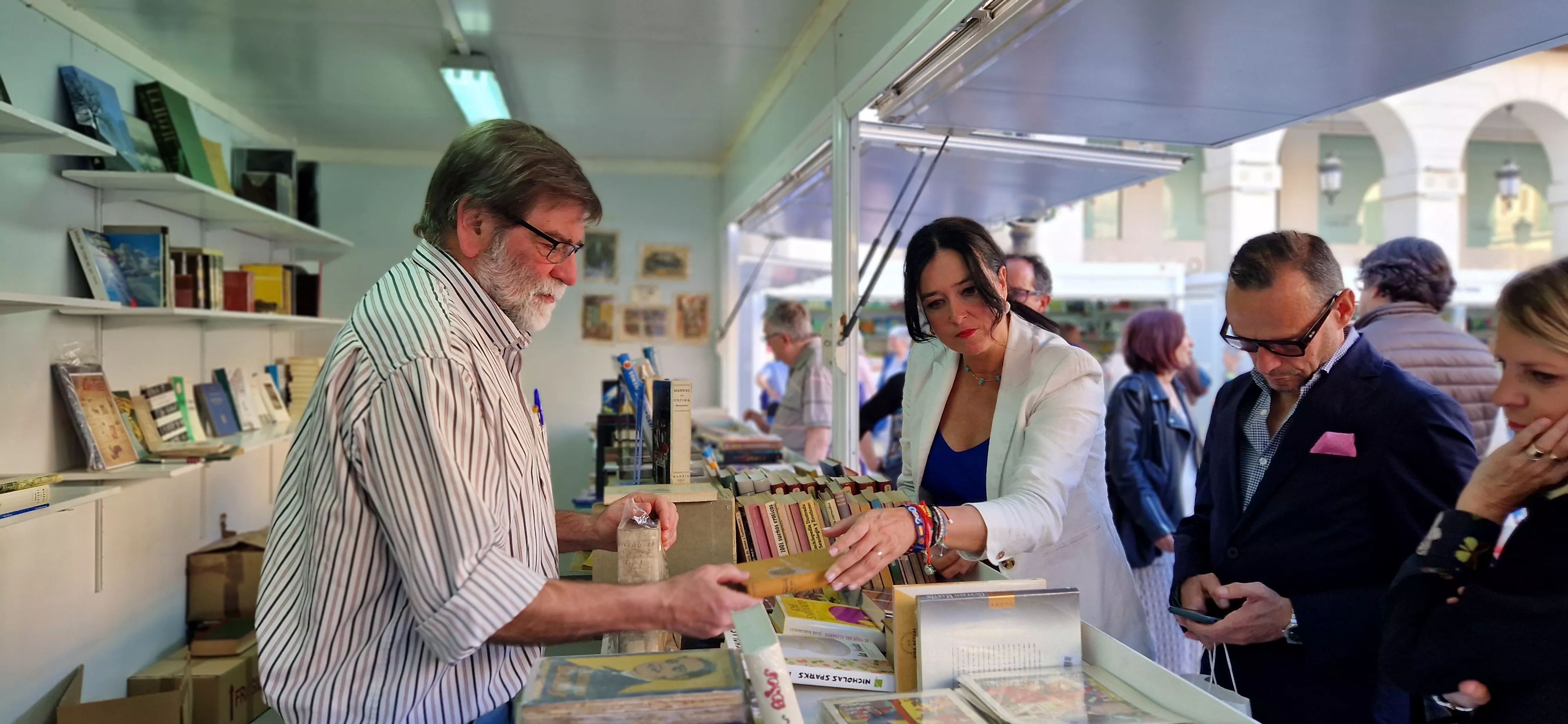 Inauguración de la 40º Feria del Libro de Huesca. Foto Myriam Martínez
