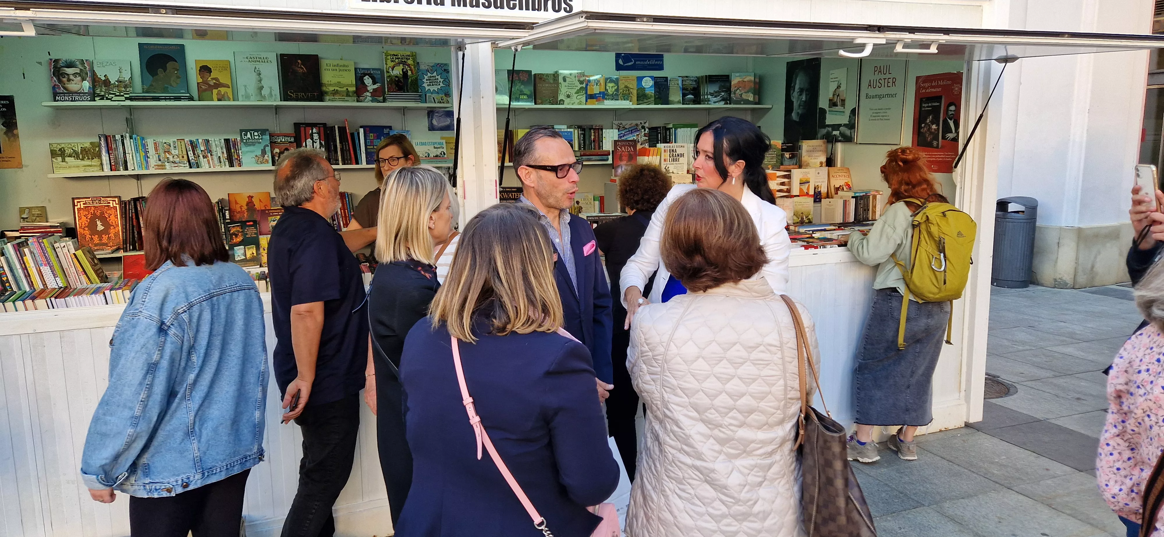 Inauguración de la 40º Feria del Libro de Huesca. Foto Myriam Martínez