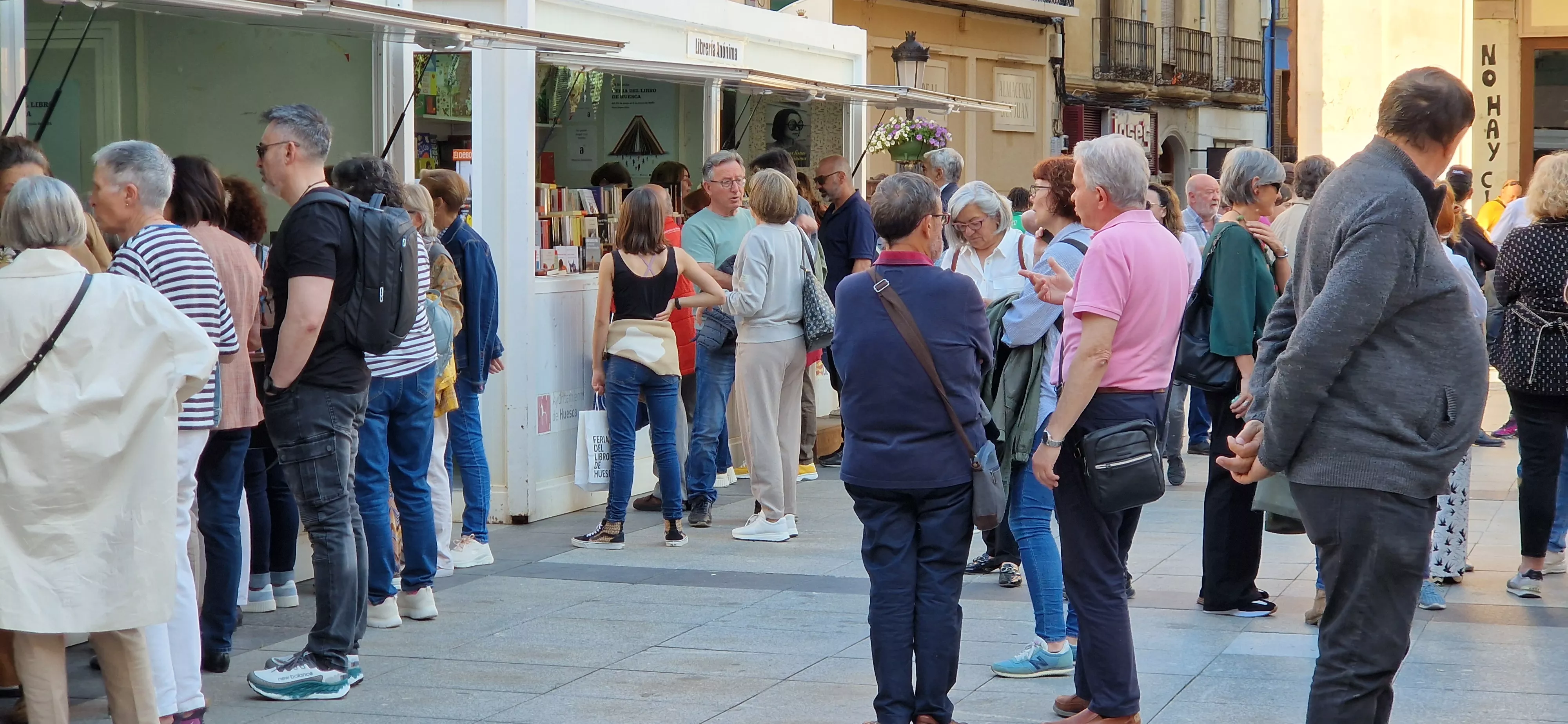 Inauguración de la 40º Feria del Libro de Huesca. Foto Myriam Martínez