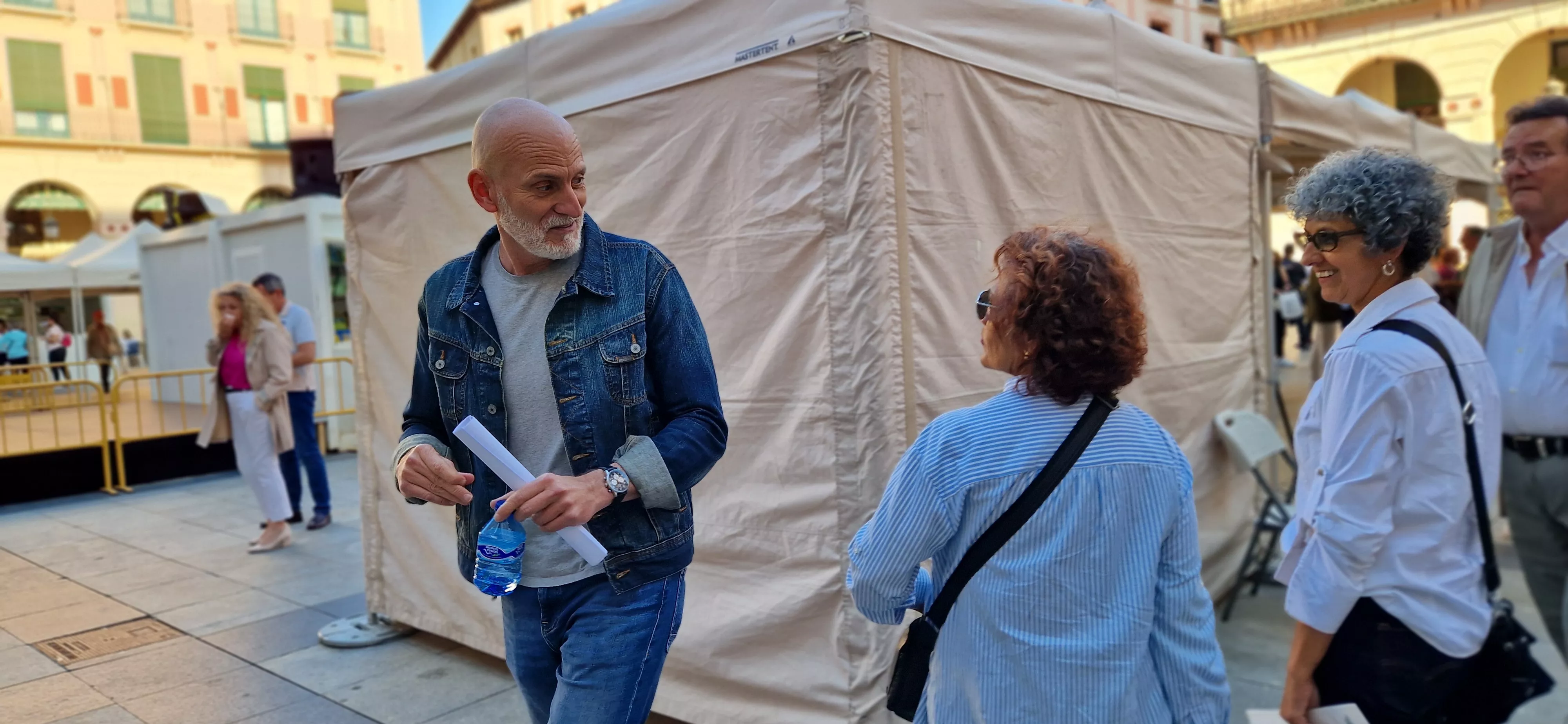 Inauguración de la 40º Feria del Libro de Huesca. Foto Myriam Martínez