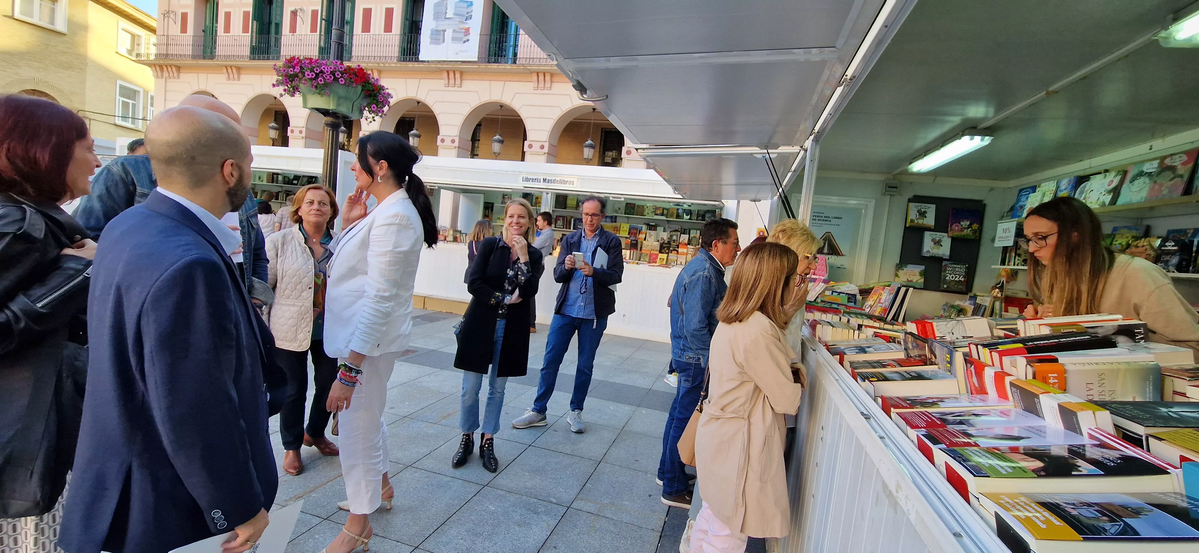 Inauguración de la 40º Feria del Libro de Huesca. Foto Myriam Martínez