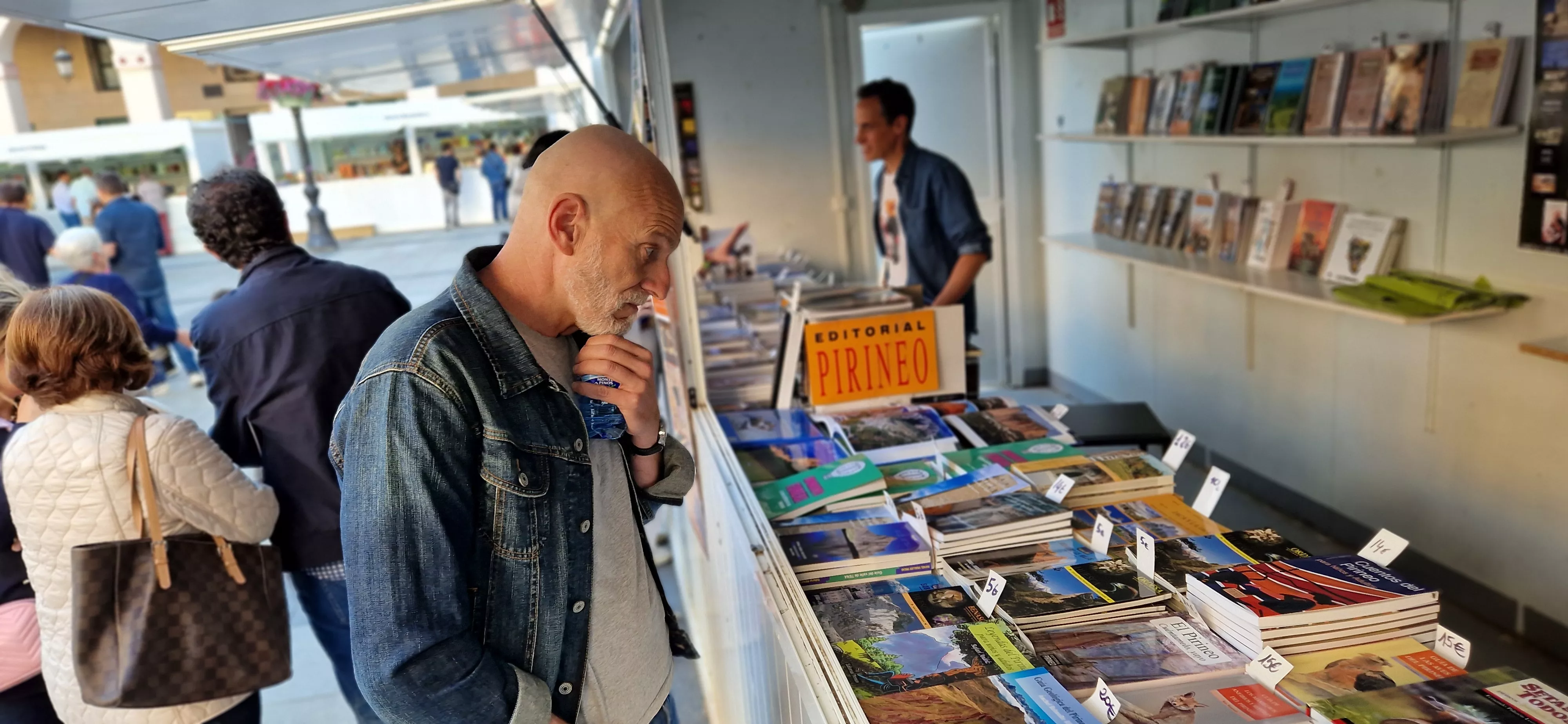 Inauguración de la 40º Feria del Libro de Huesca. Foto Myriam Martínez