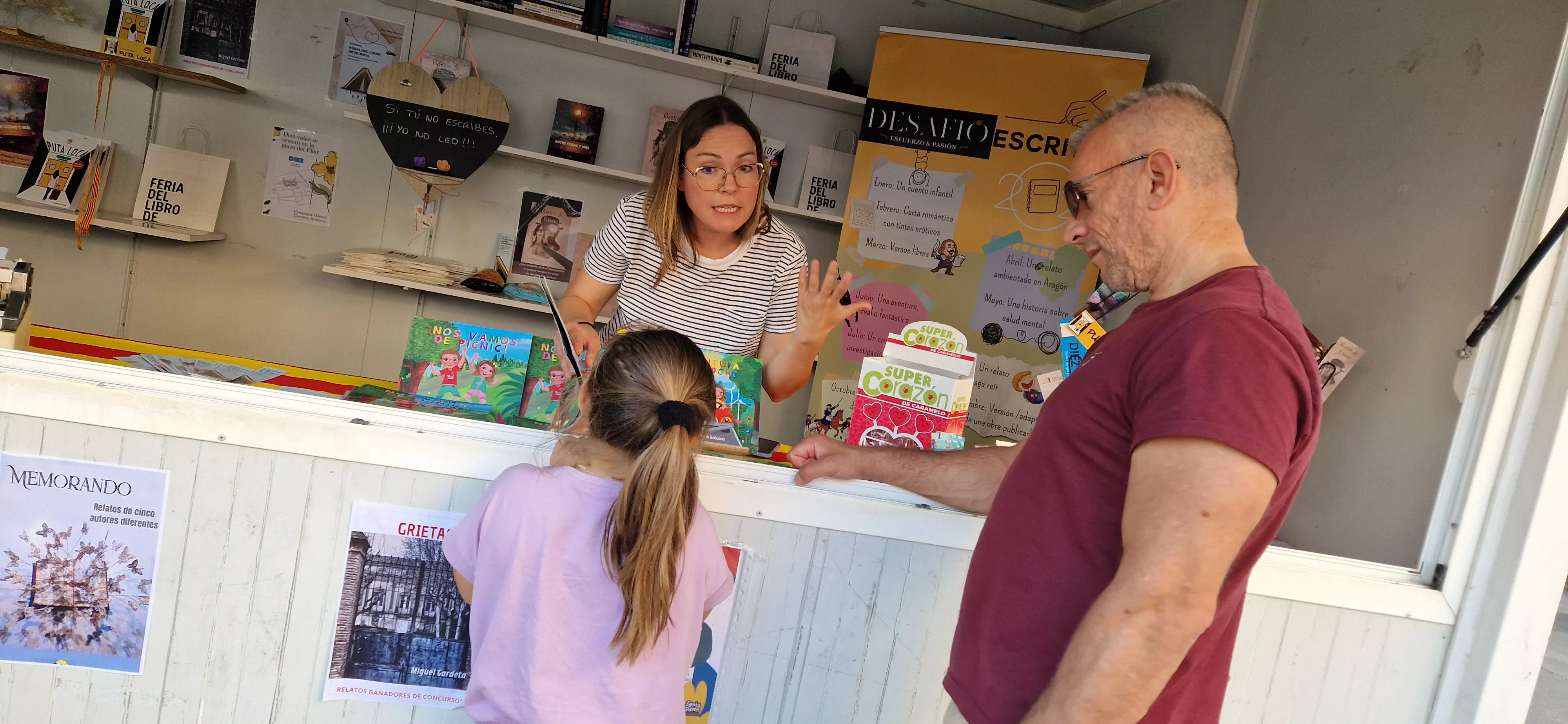 Inauguración de la 40º Feria del Libro de Huesca. Foto Myriam Martínez
