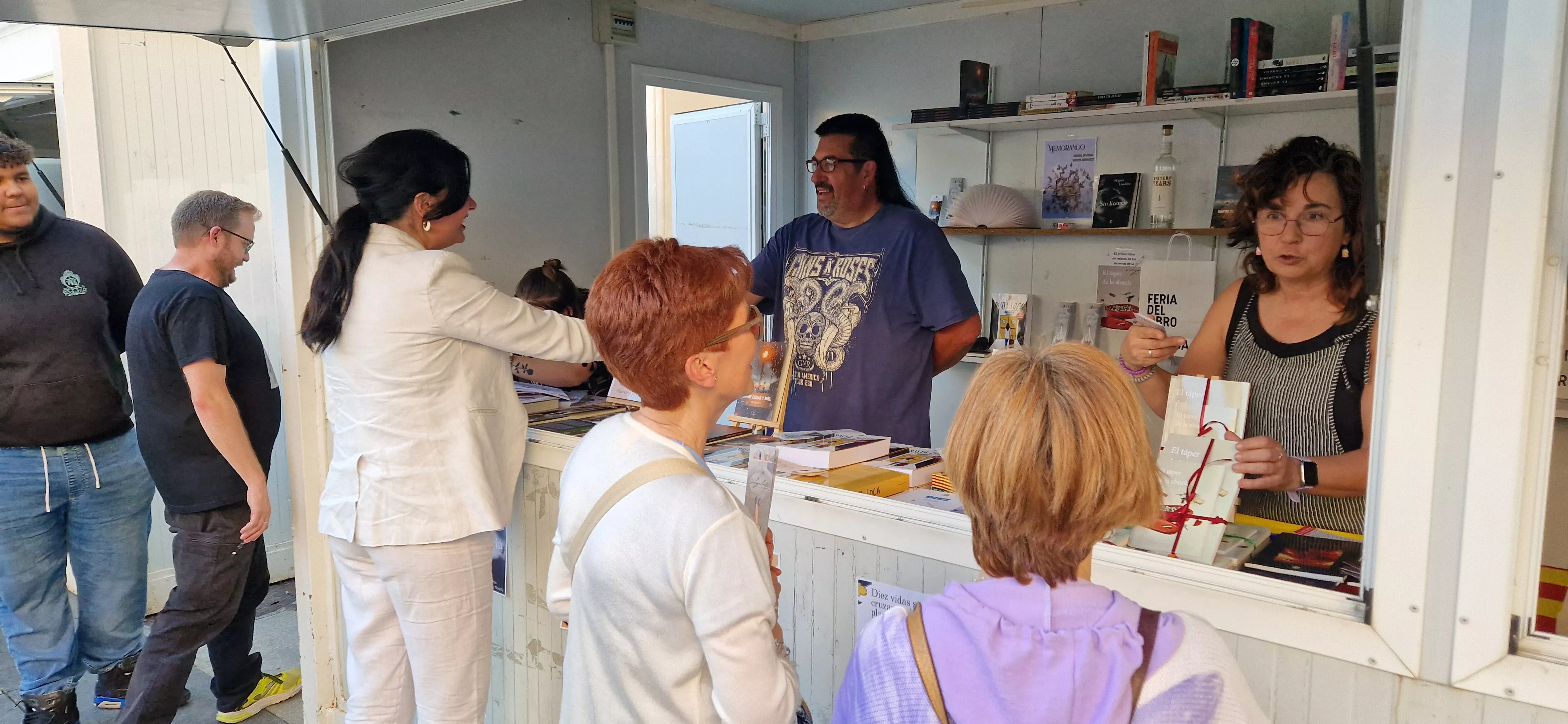 Inauguración de la 40º Feria del Libro de Huesca. Foto Myriam Martínez