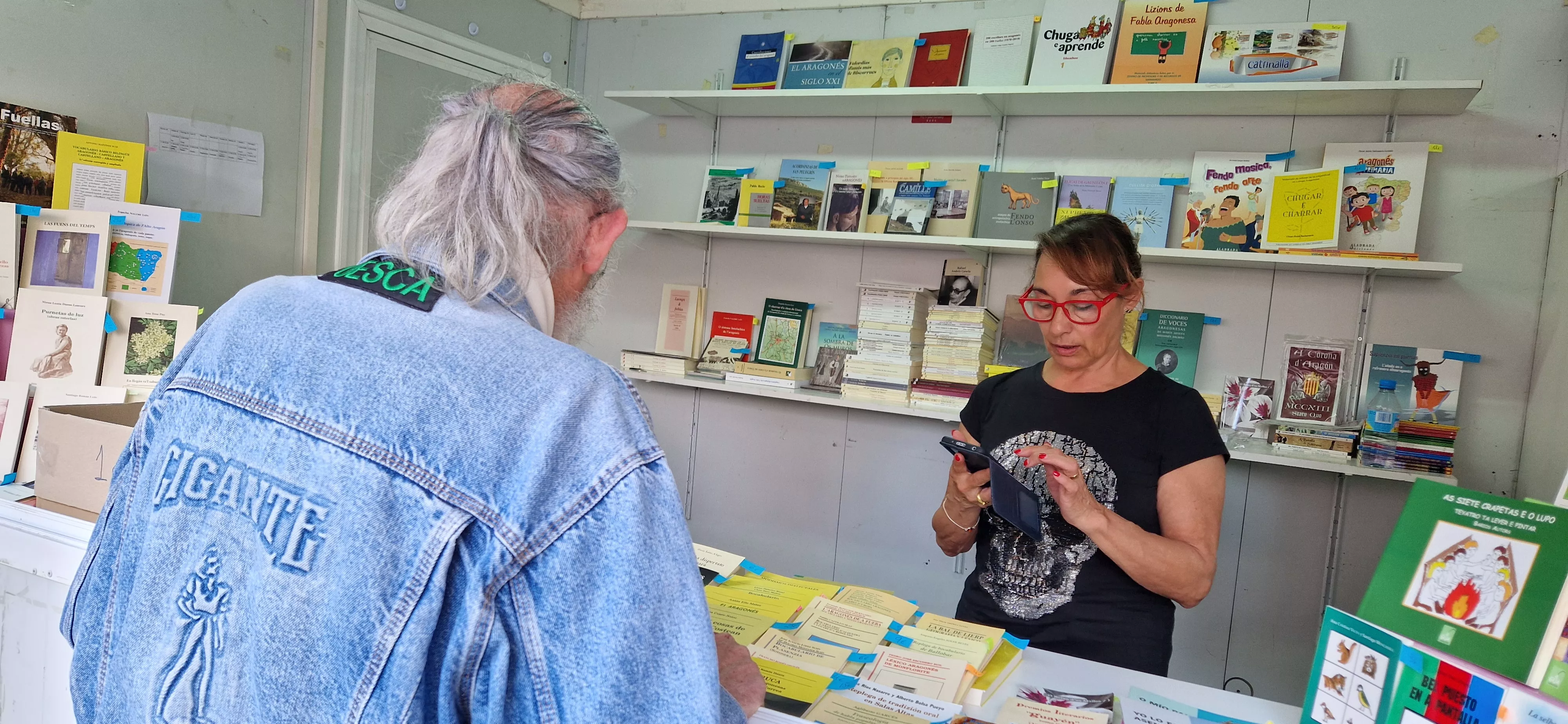 Inauguración de la 40º Feria del Libro de Huesca. Foto Myriam Martínez