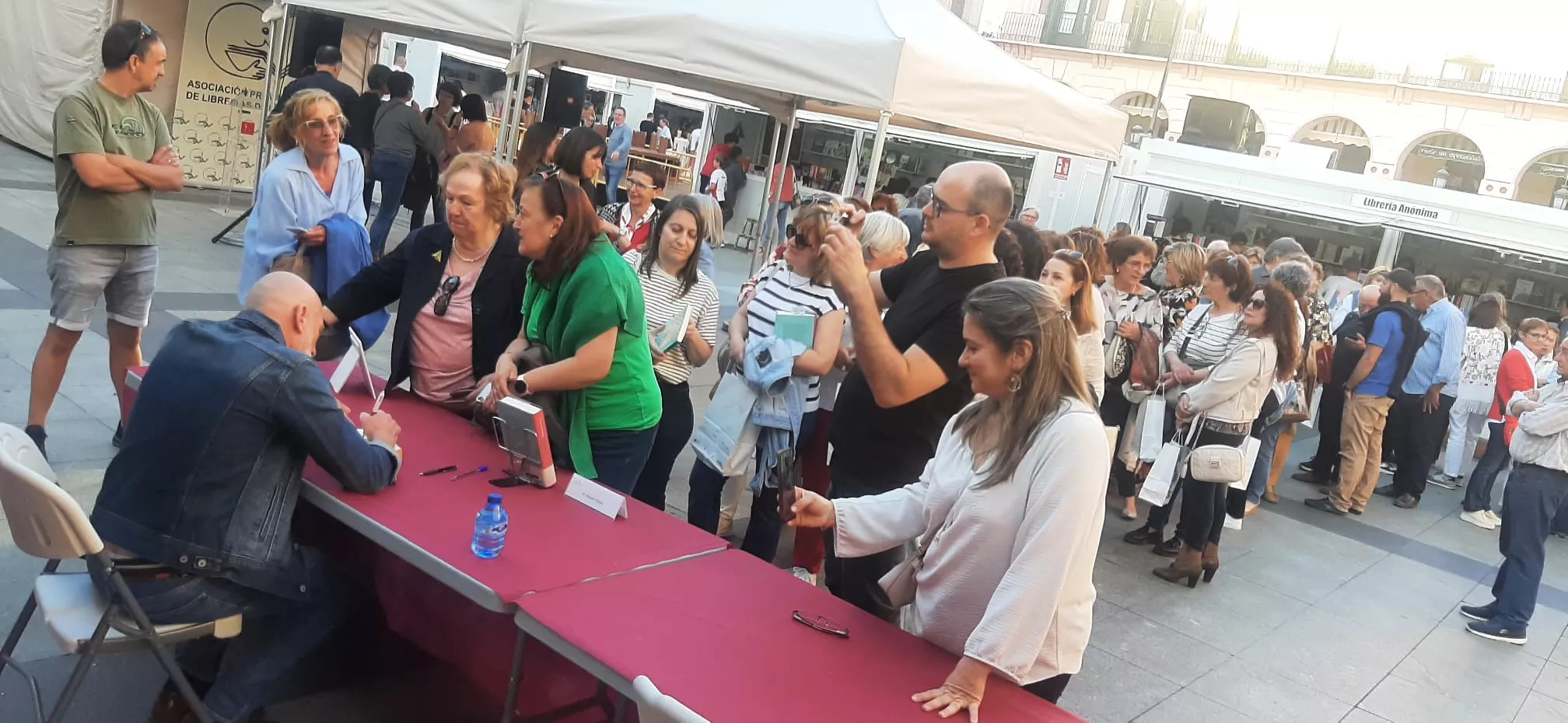 Inauguración de la 40º Feria del Libro de Huesca. Foto Myriam Martínez