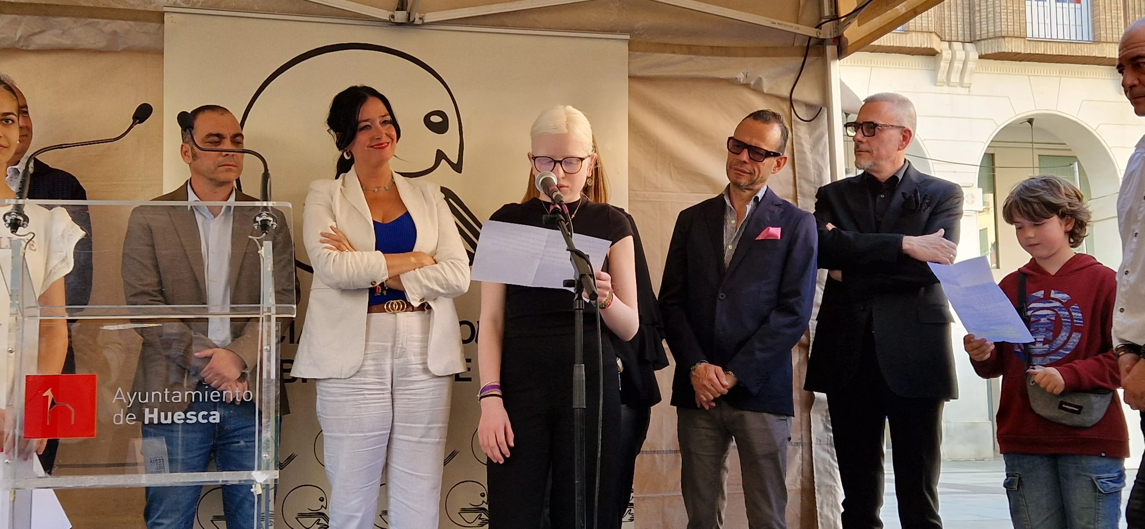 Inauguración de la 40º Feria del Libro de Huesca. Foto Myriam Martínez