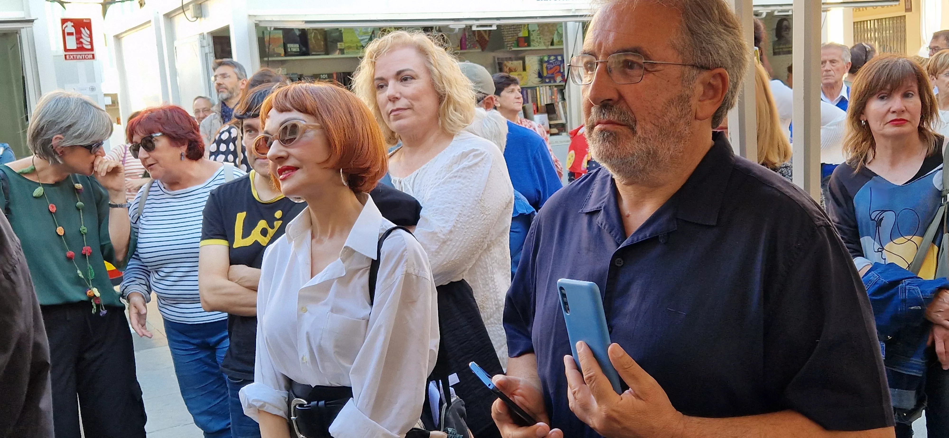 Inauguración de la 40º Feria del Libro de Huesca. Foto Myriam Martínez