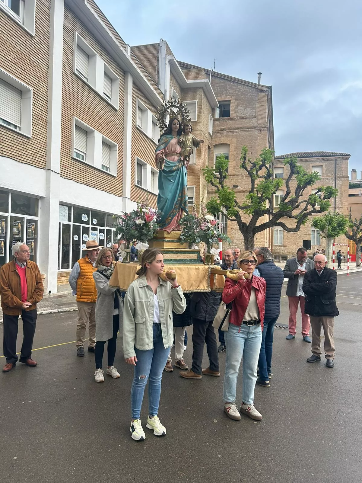 Rosario de la Aurora de María Auxiliadora. Foto Mamen Vargas