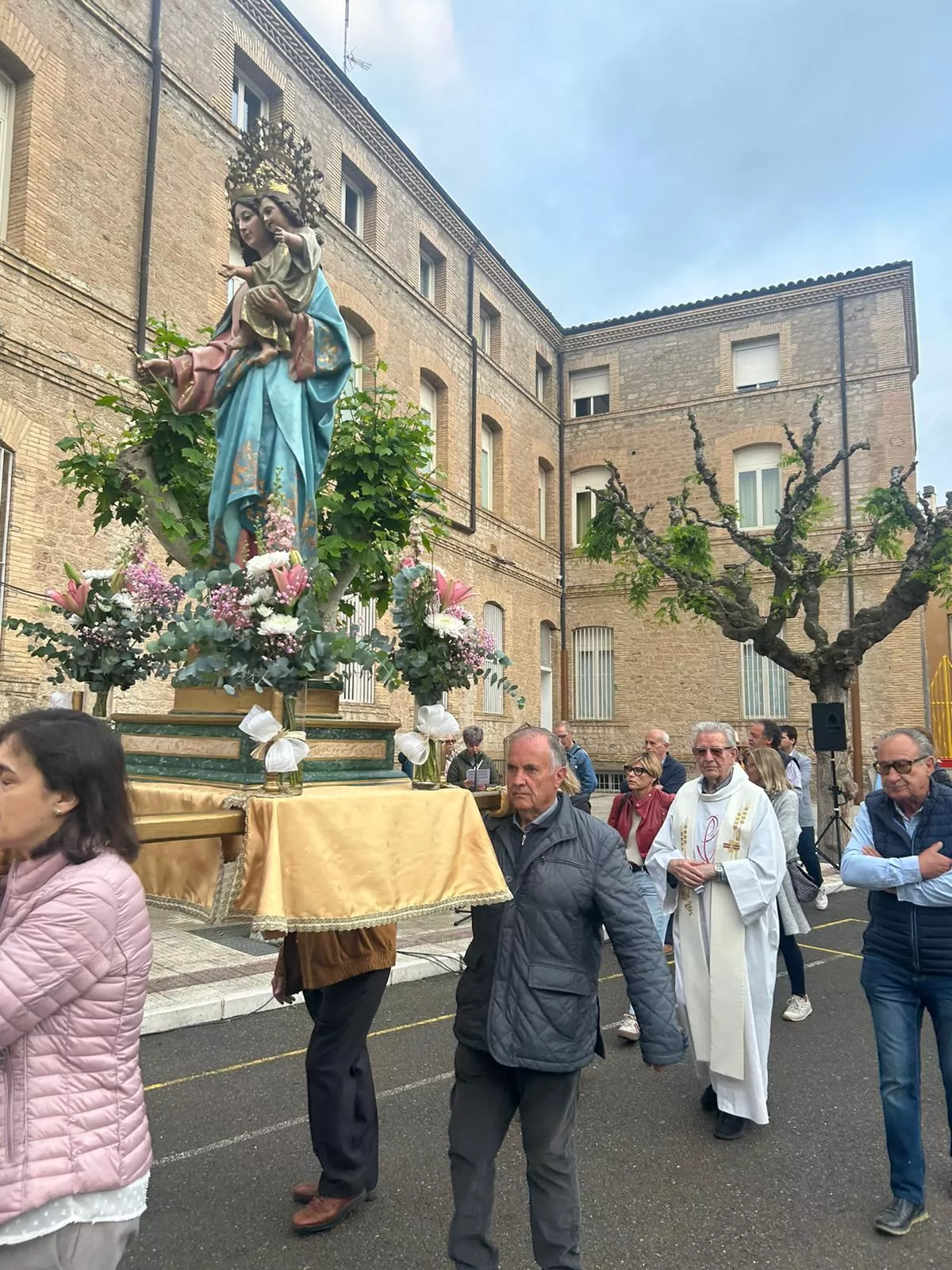 Rosario de la Aurora de María Auxiliadora. Foto Mamen Vargas