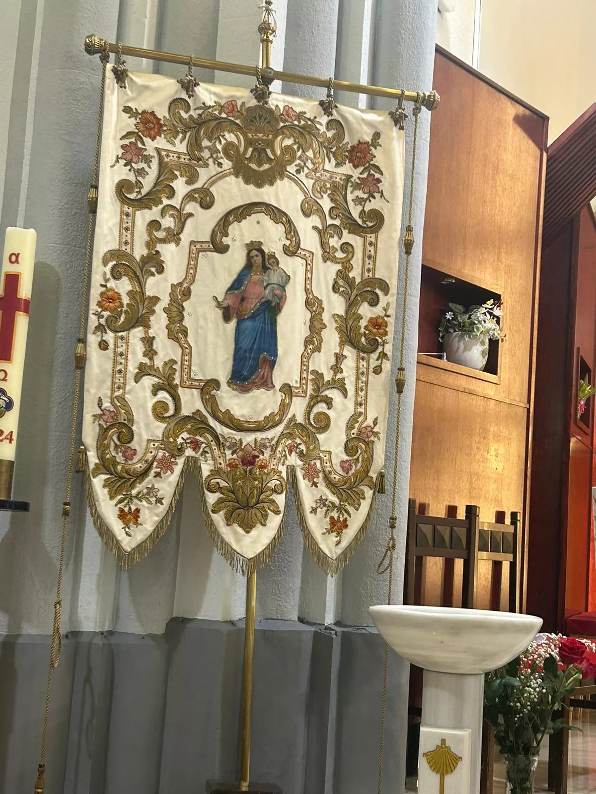 Rosario de la Aurora de María Auxiliadora. Foto Mamen Vargas