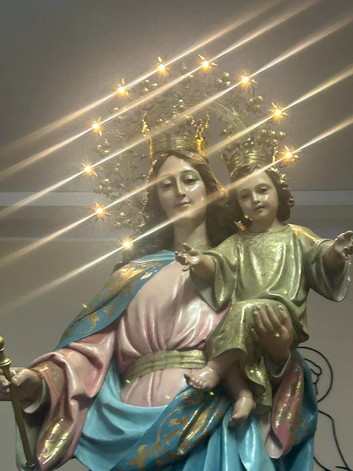 Rosario de la Aurora de María Auxiliadora. Foto Mamen Vargas