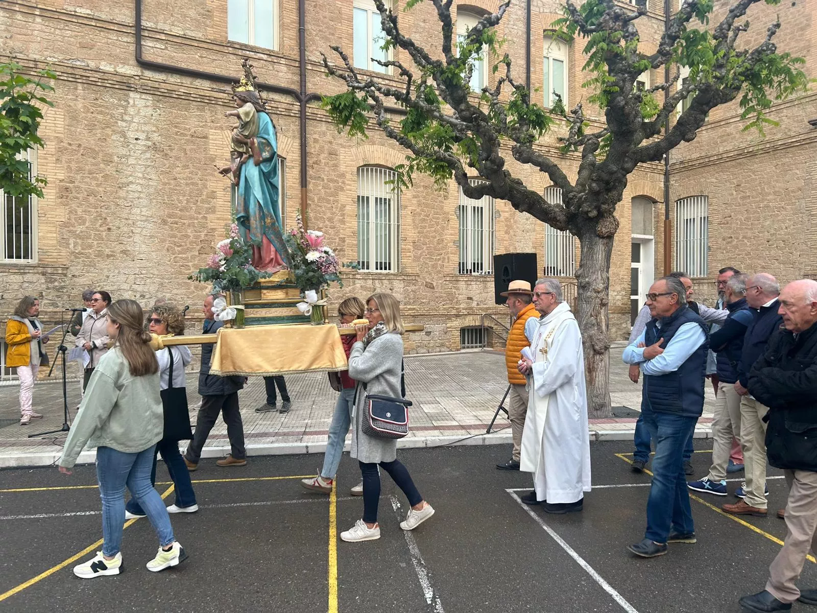 Rosario de la Aurora de María Auxiliadora. Foto Mamen Vargas