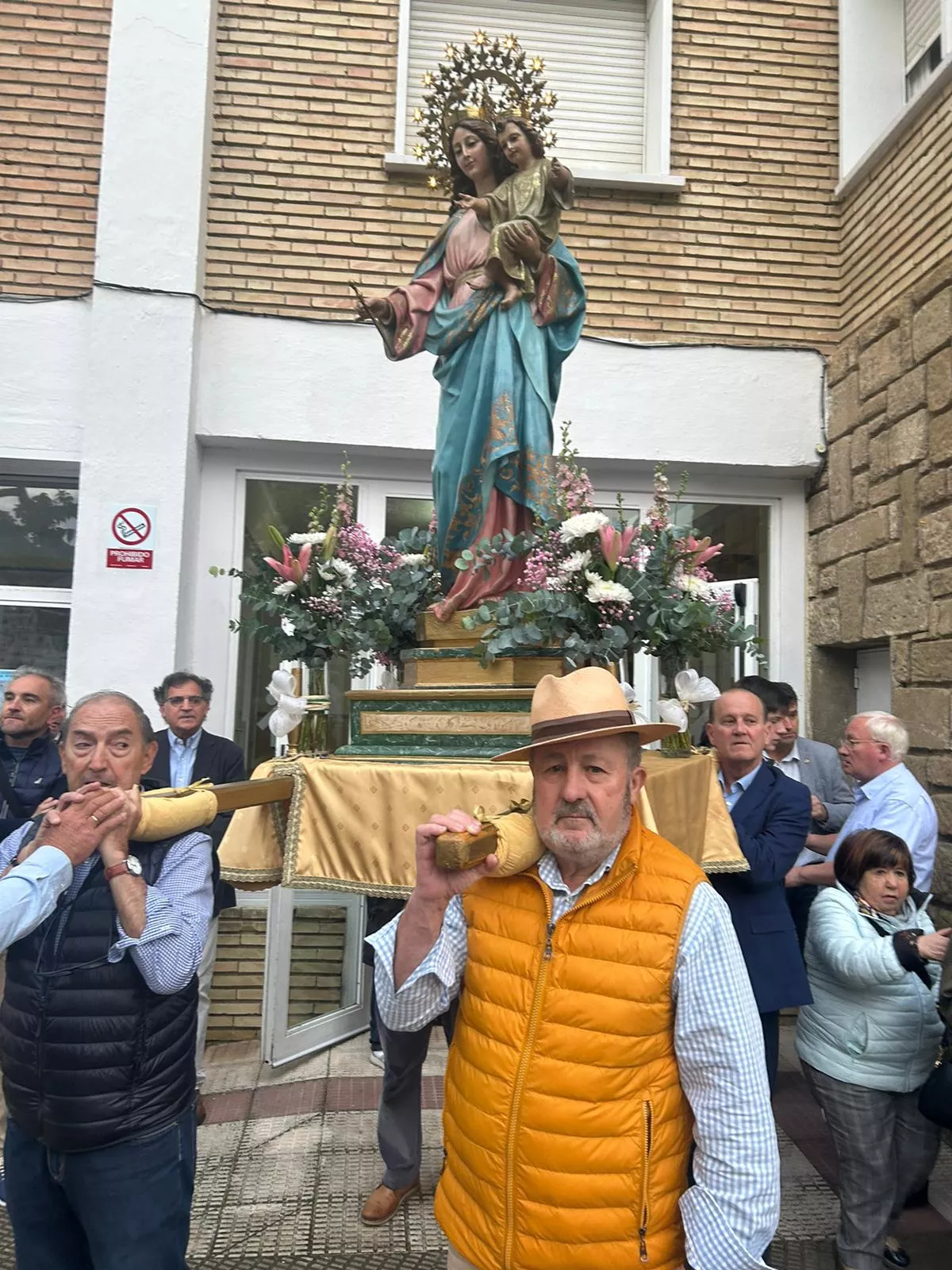 Rosario de la Aurora de María Auxiliadora. Foto Mamen Vargas