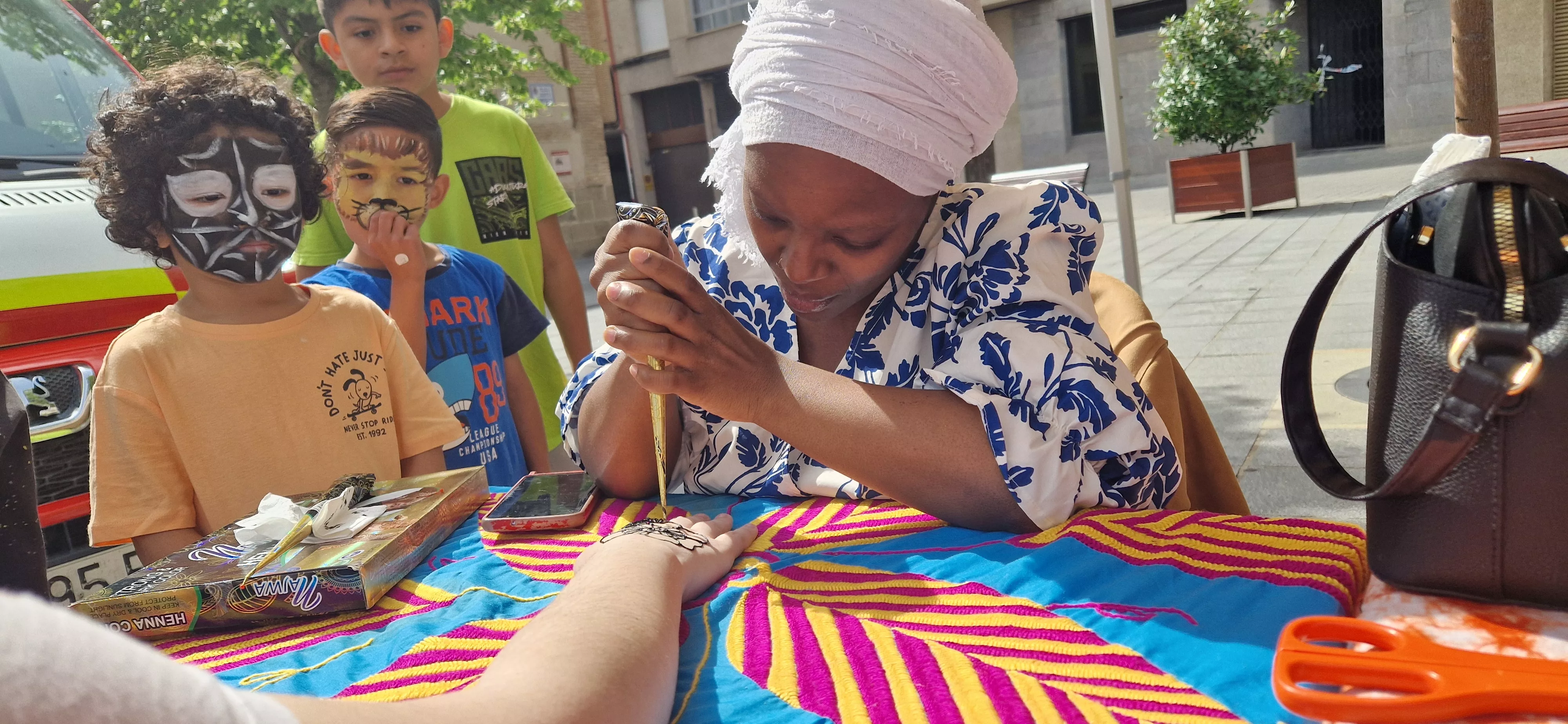 Celebración del Día de África en Huesca. Foto Myriam Martínez 