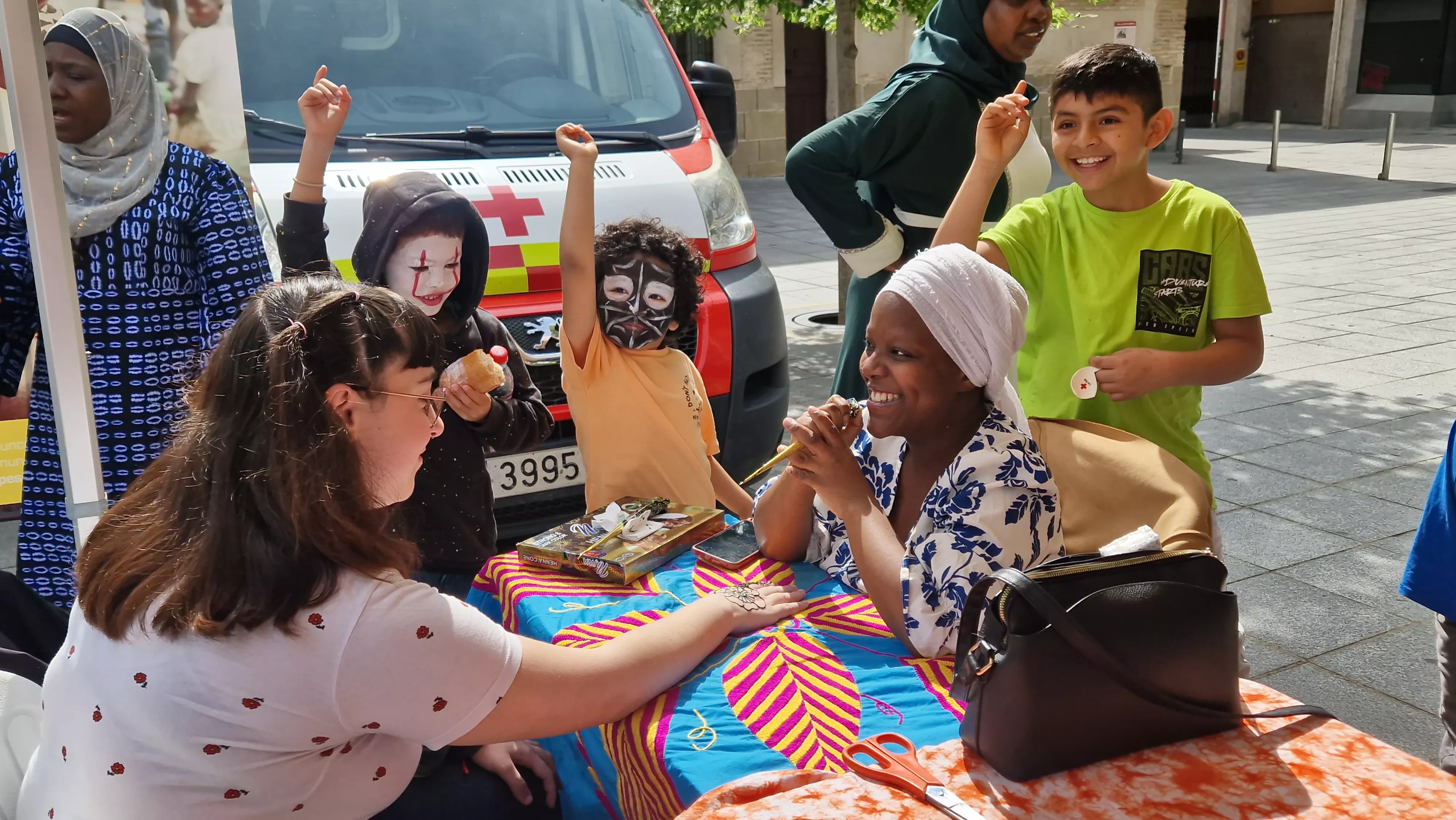 Celebración del Día de África en Huesca. Foto Myriam Martínez 