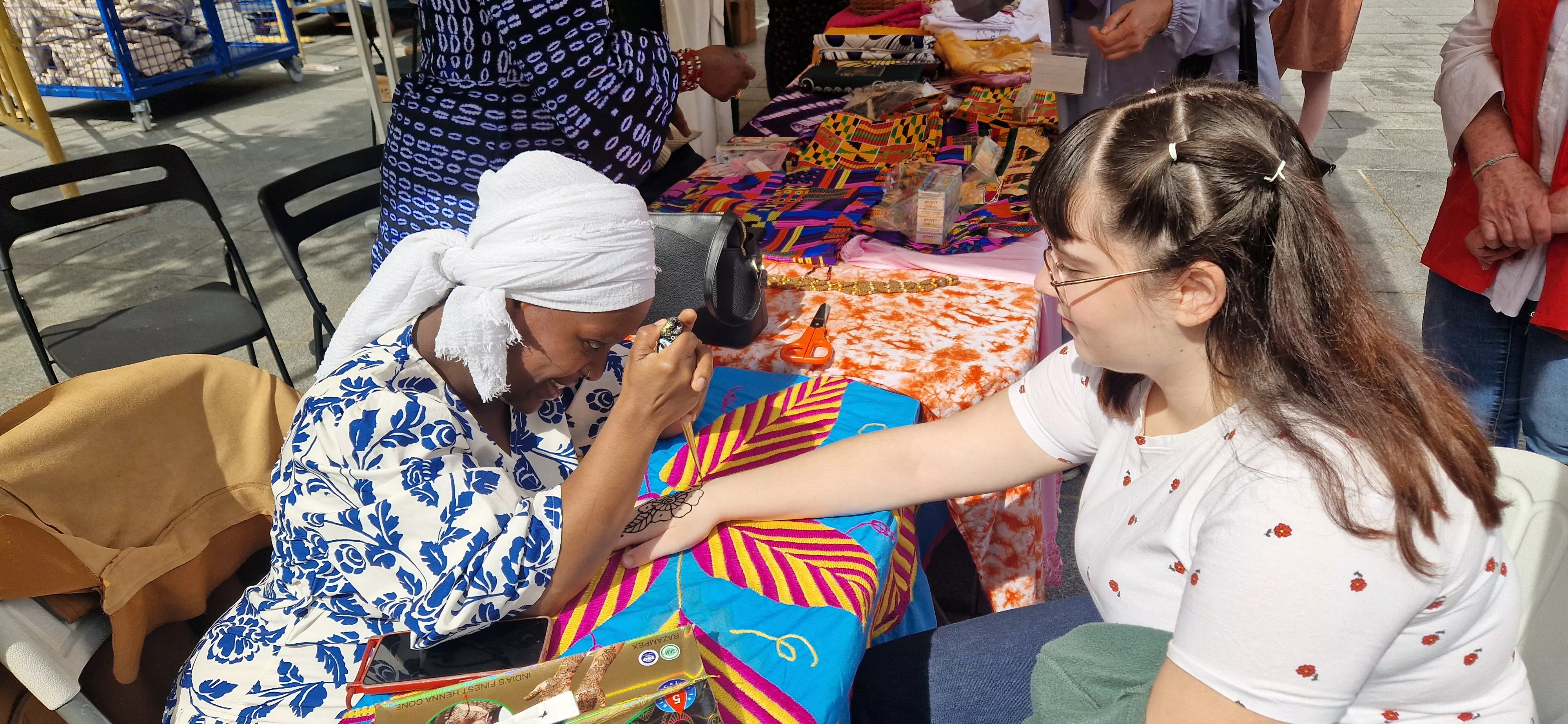 Celebración del Día de África en Huesca. Foto Myriam Martínez 