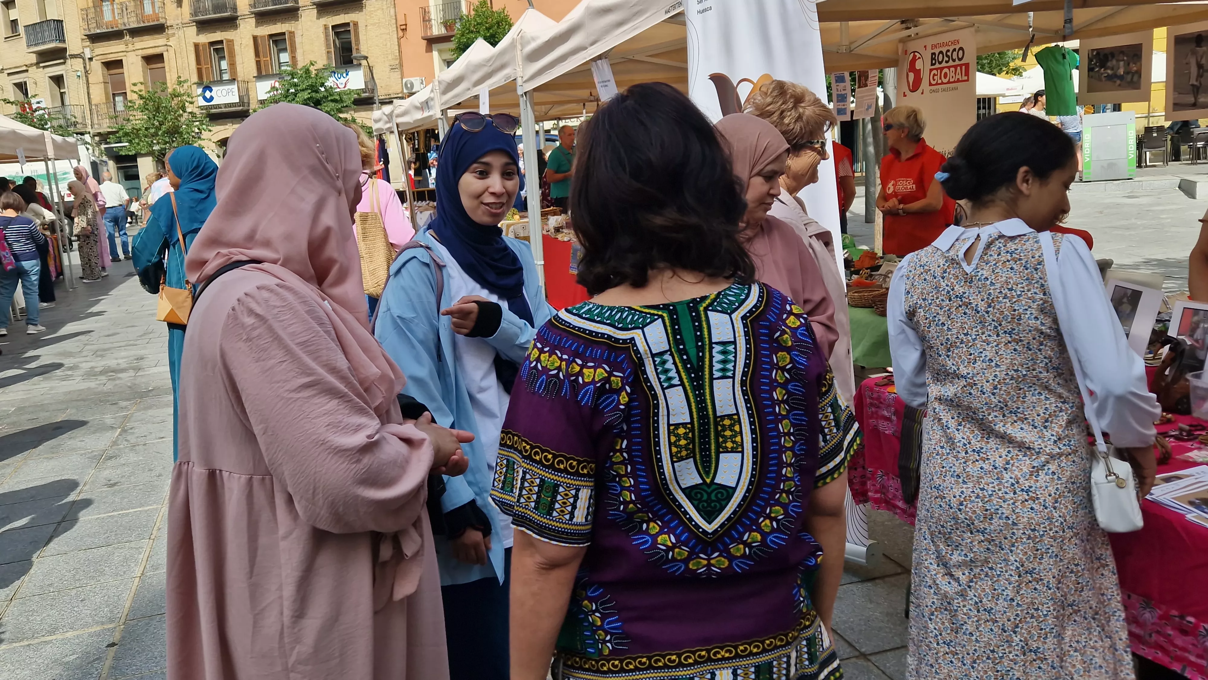 Celebración del Día de África en Huesca. Foto Myriam Martínez
