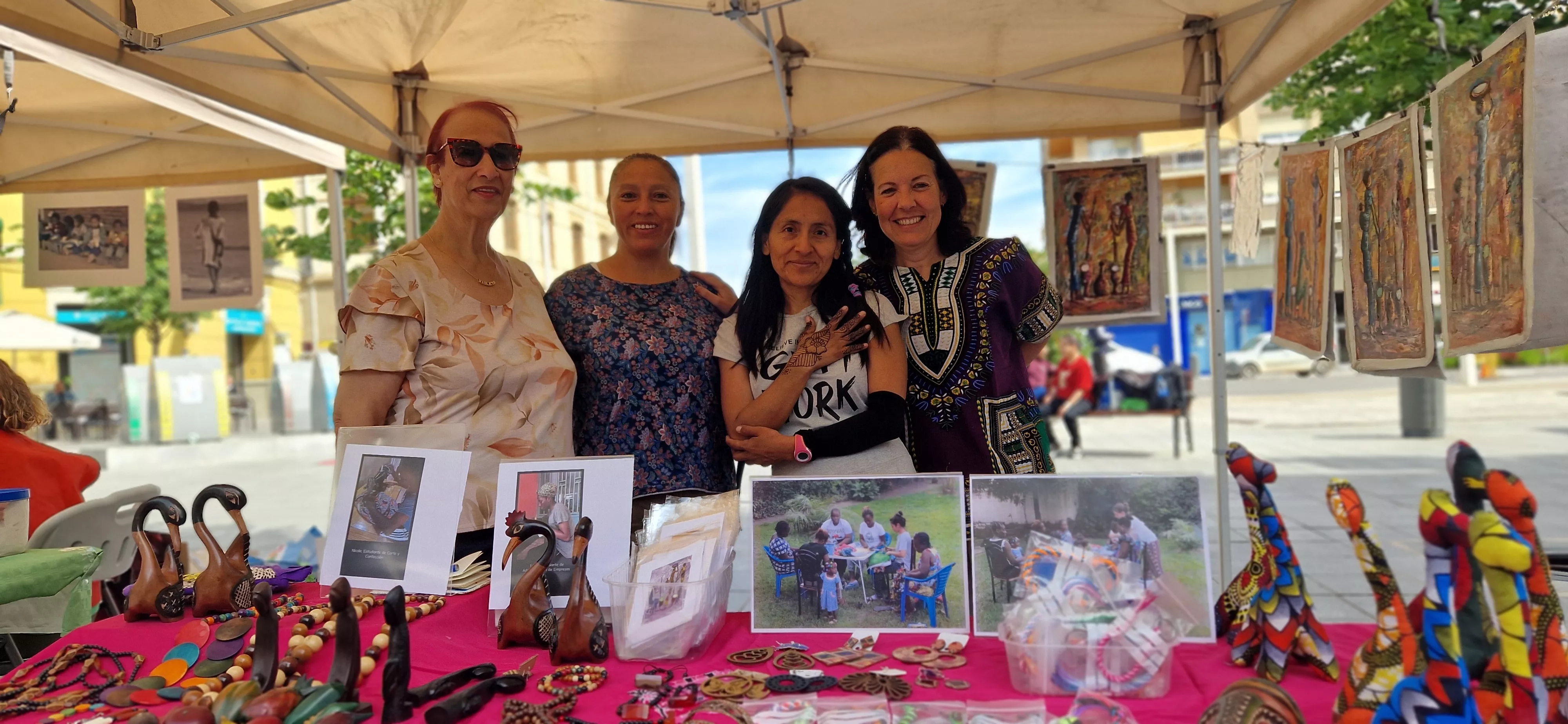 Celebración del Día de África en Huesca. Foto Myriam Martínez 