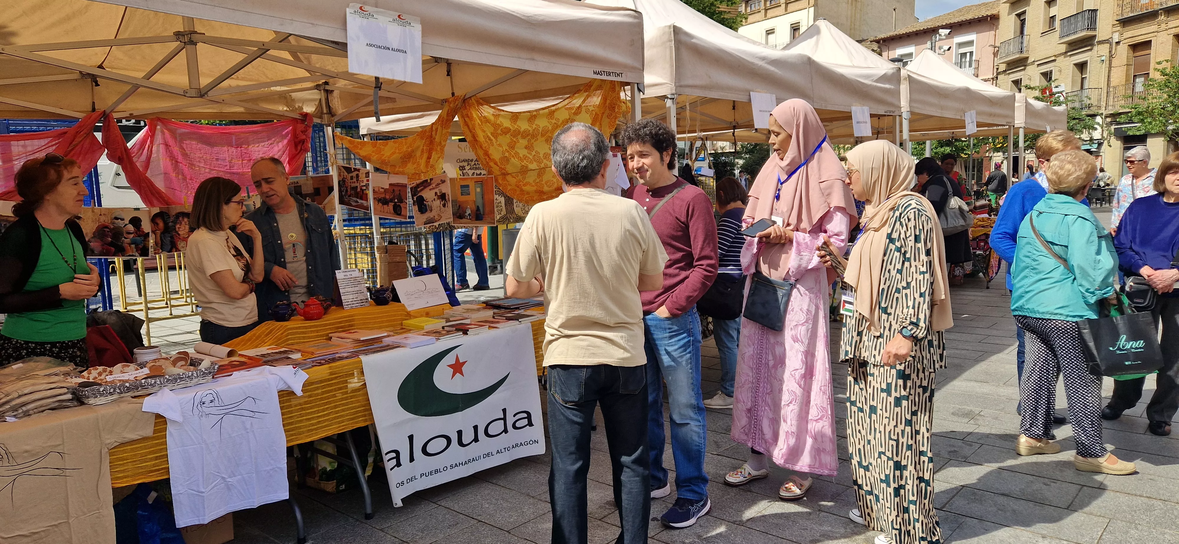 Celebración del Día de África en Huesca. Foto Myriam Martínez