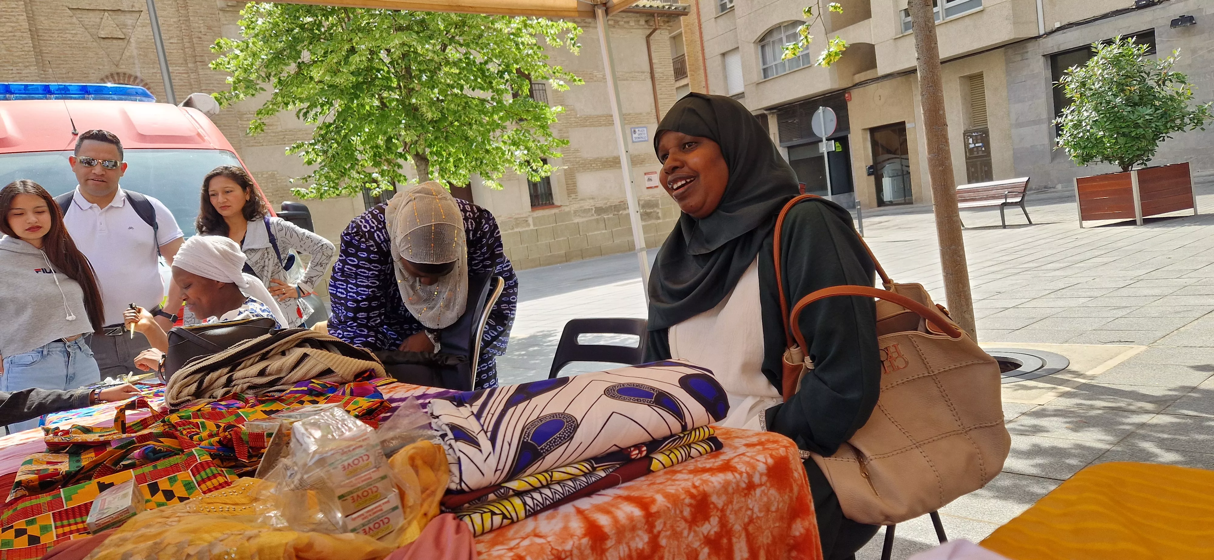 Celebración del Día de África en Huesca. Foto Myriam Martínez 
