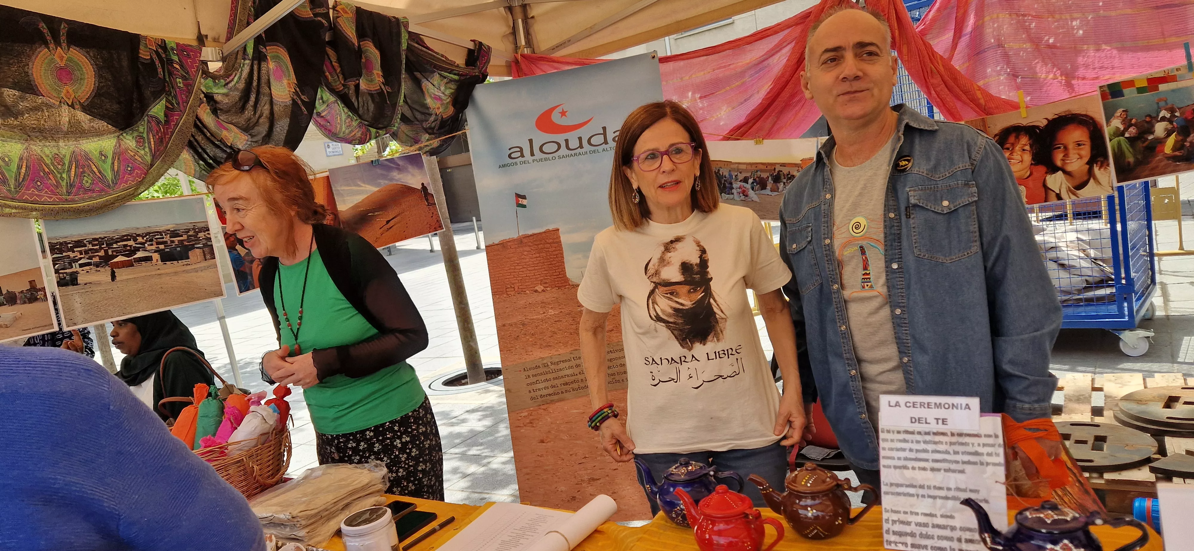 Celebración del Día de África en Huesca. Foto Myriam Martínez