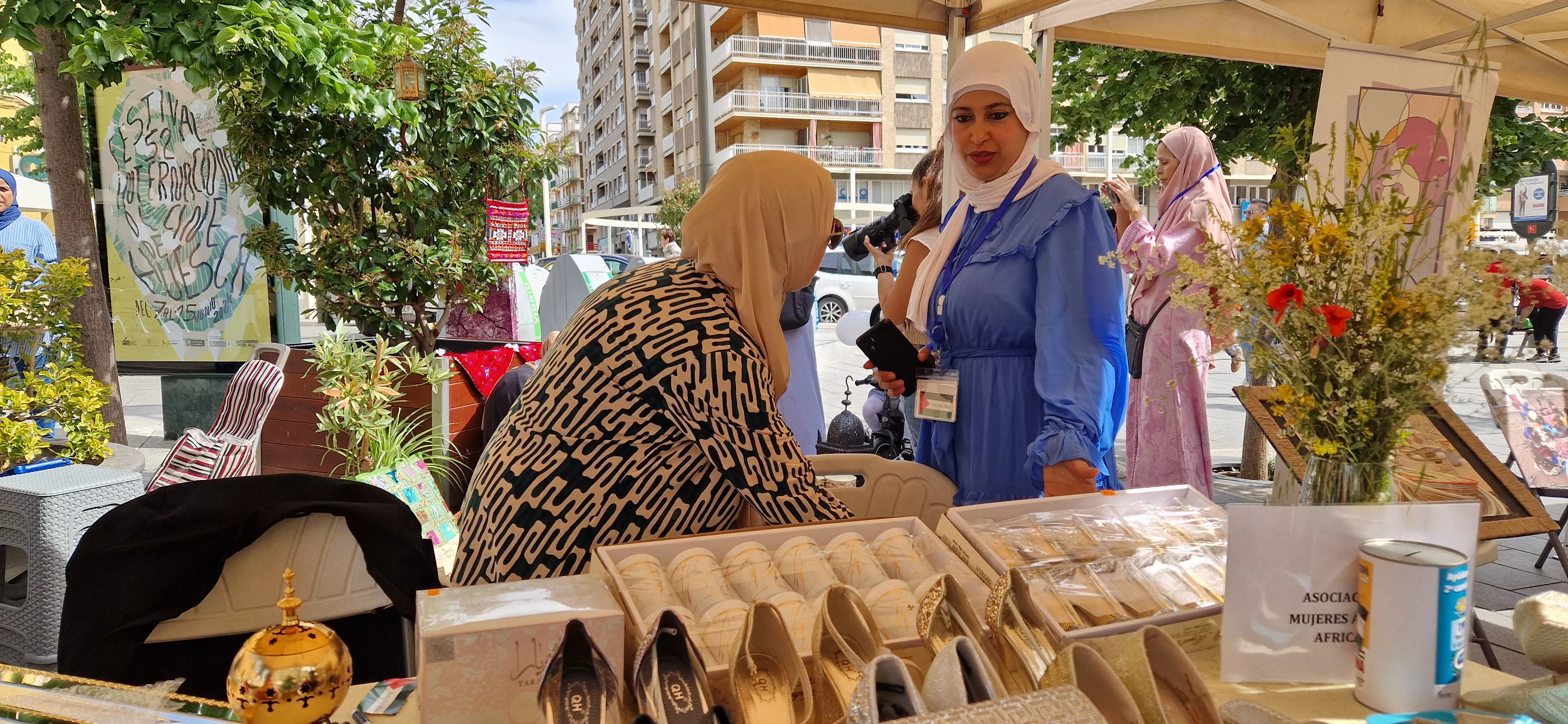 Celebración del Día de África en Huesca. Foto Myriam Martínez 