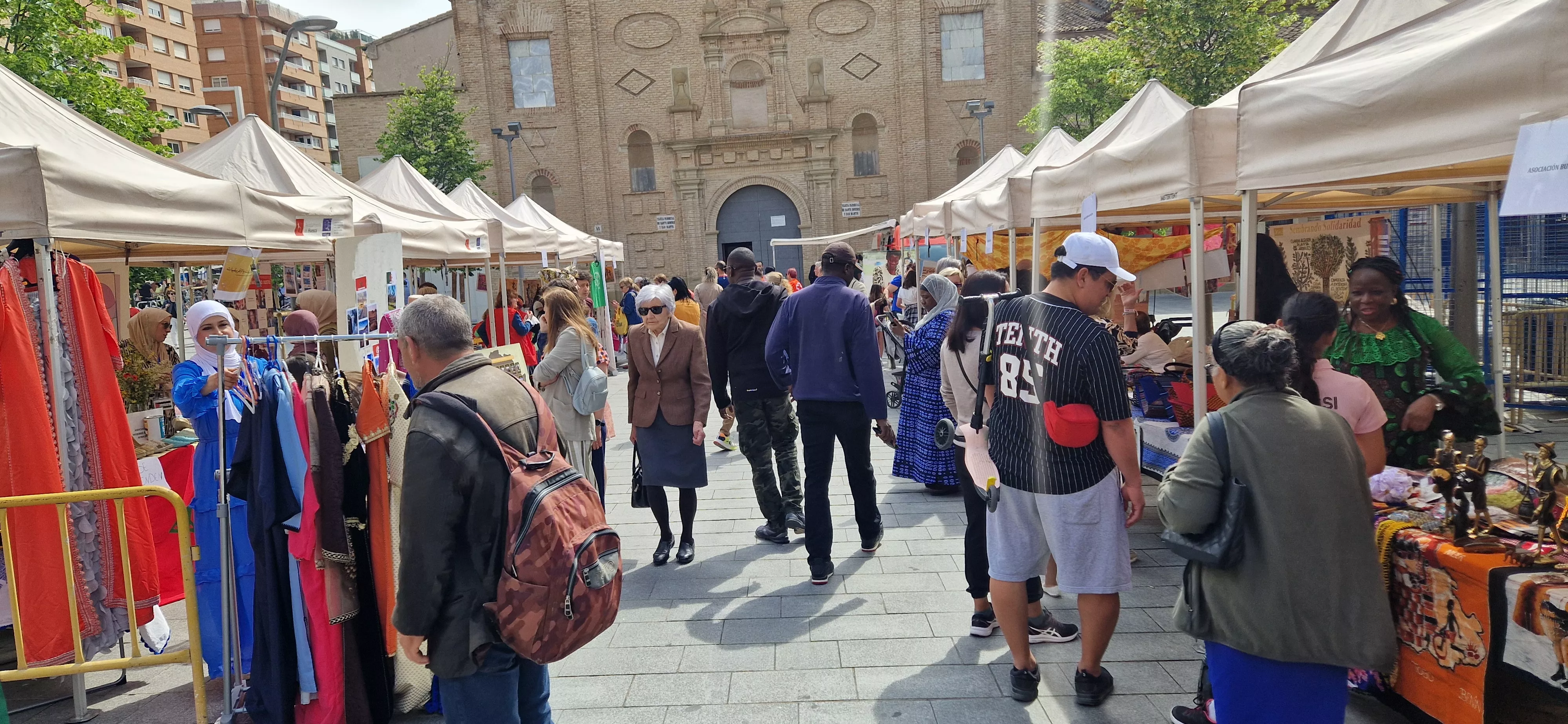 Celebración del Día de África en Huesca. Foto Myriam Martínez 