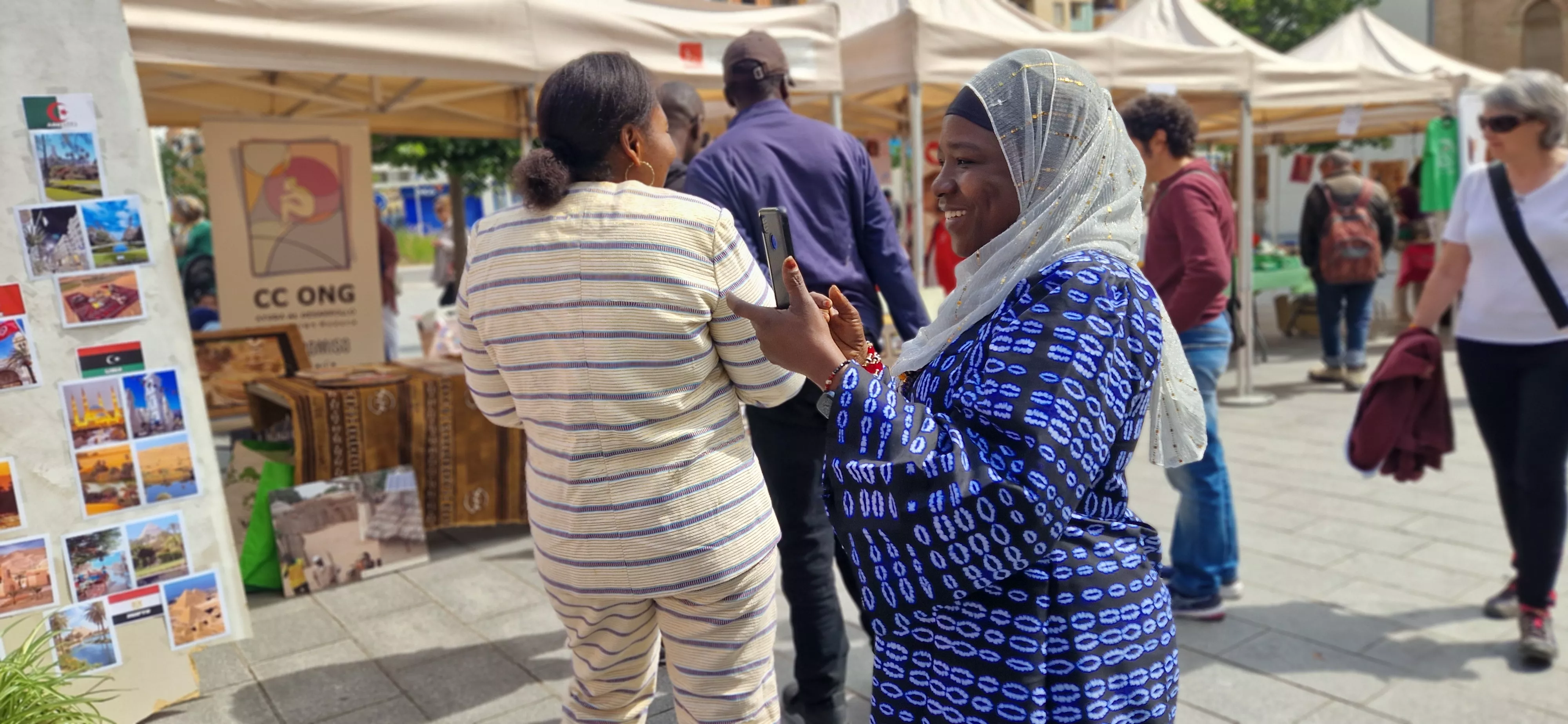 Celebración del Día de África en Huesca. Foto Myriam Martínez 