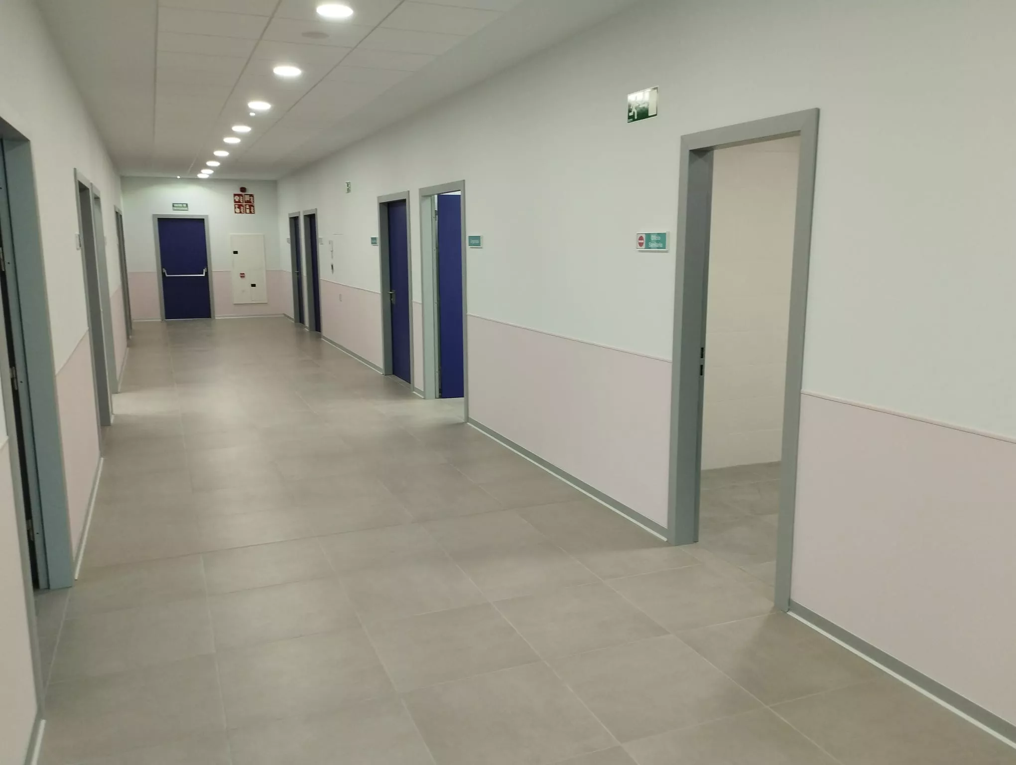 Instalaciones del nuevo centro de salud de Barbastro.