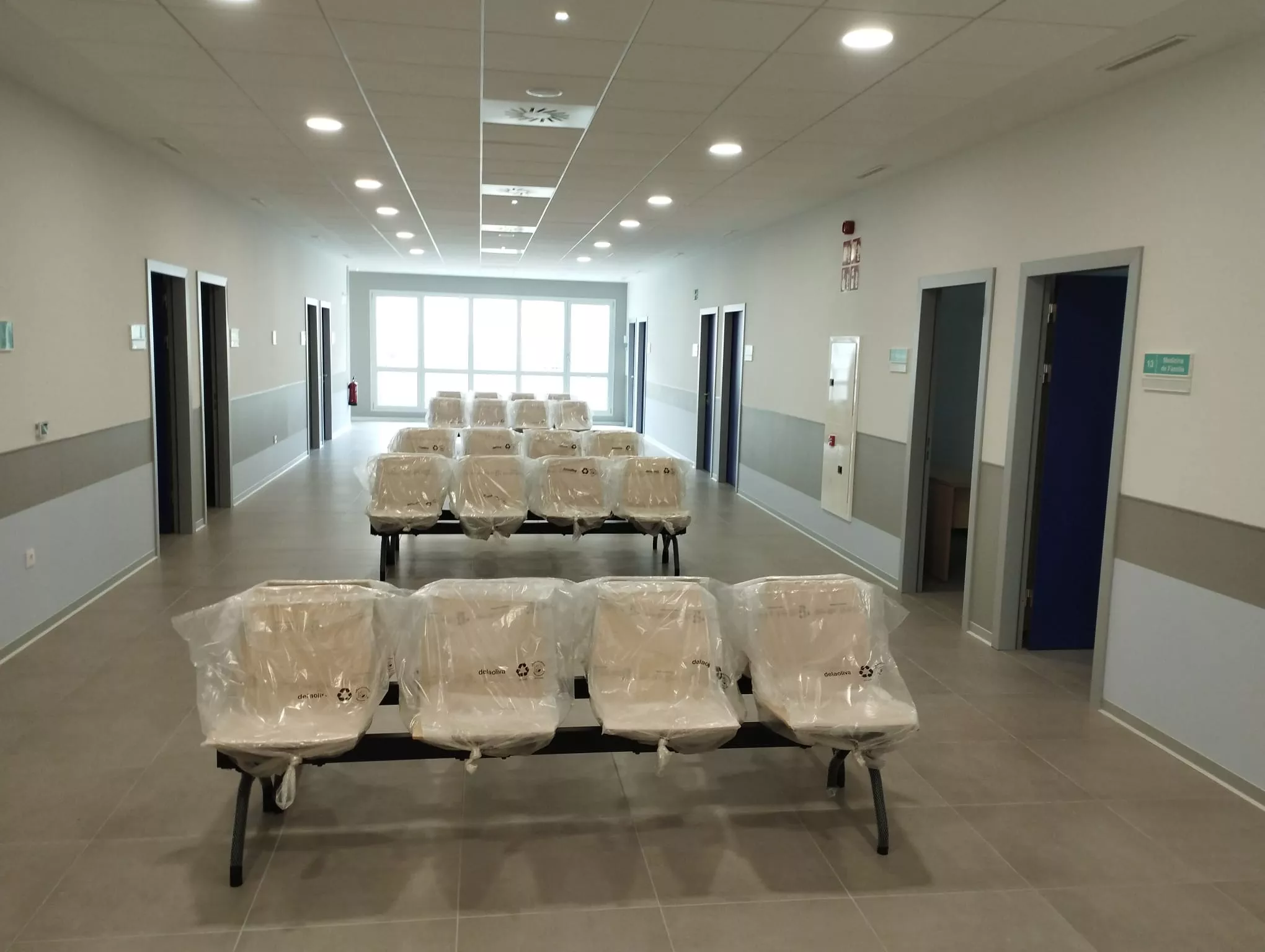 Instalaciones del nuevo centro de salud de Barbastro.