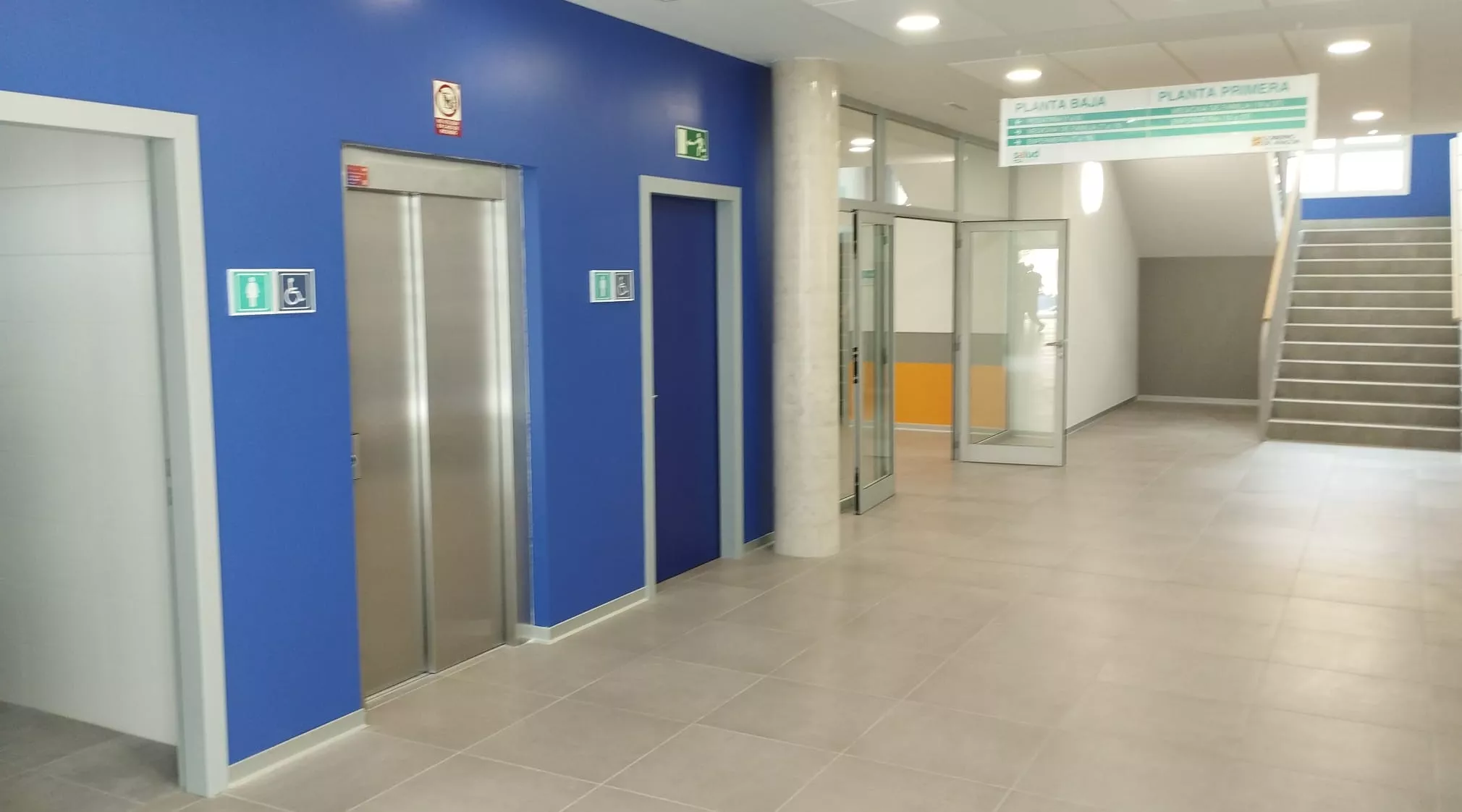 Instalaciones del nuevo centro de salud de Barbastro.