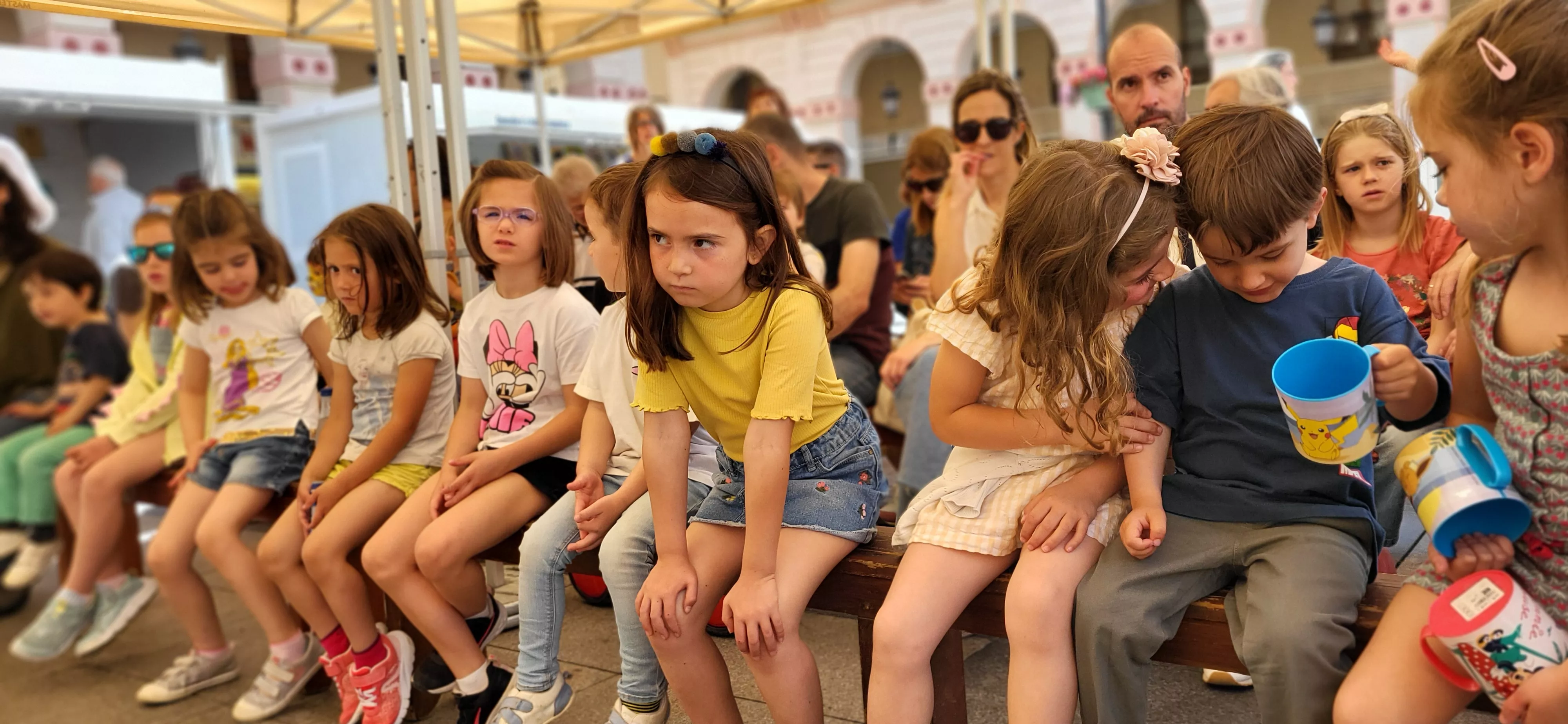 Un mundo de cuentos”, con Sandra Araguás, en la Feria del Libro. Foto Mercedes Manterola