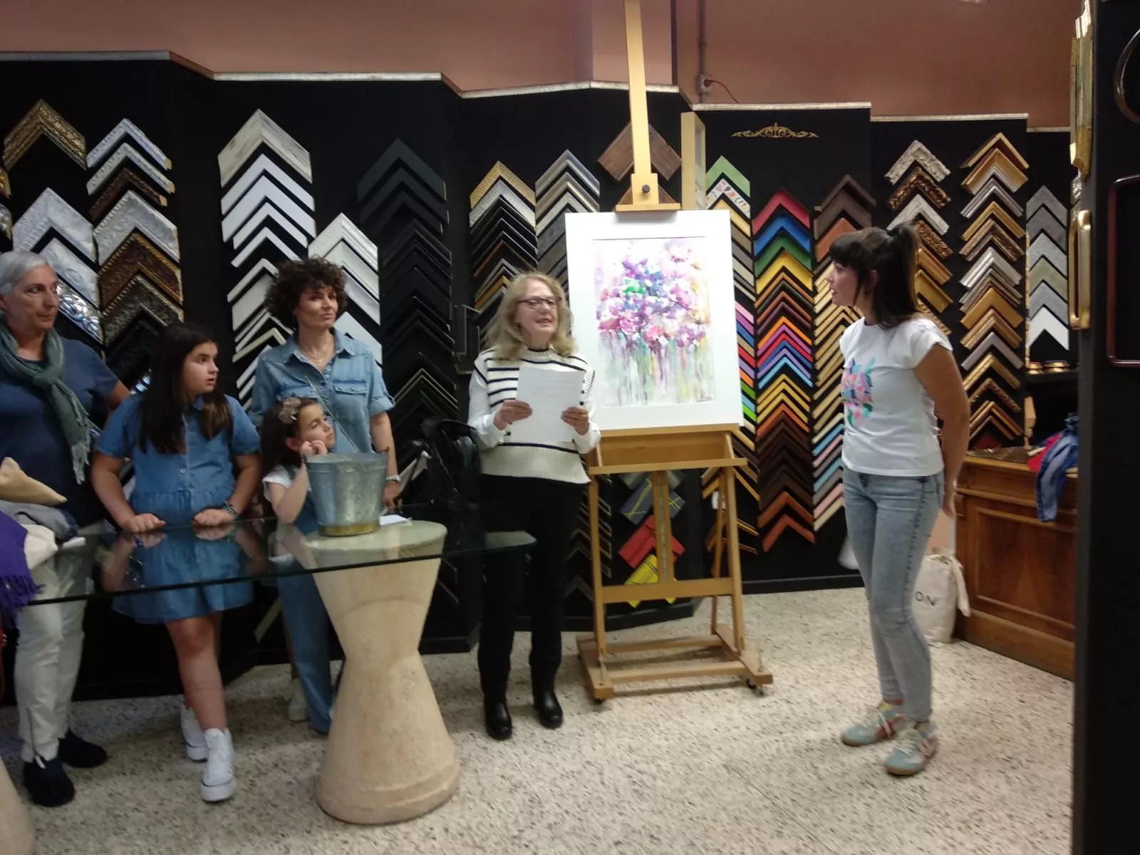 Acto en la Casa del Pintor, por el Día Internacional de las Mujeres por la Paz y el Desarme.