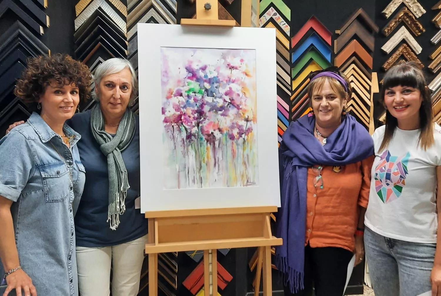 Acto en la Casa del Pintor, por el Día Internacional de las Mujeres por la Paz y el Desarme.