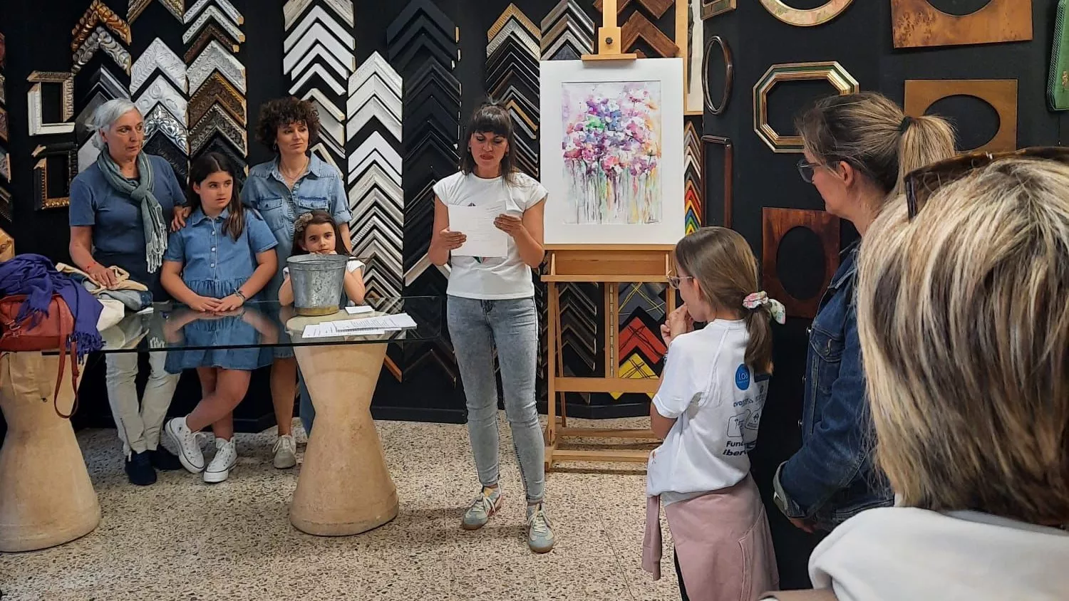 Acto en la Casa del Pintor, por el Día Internacional de las Mujeres por la Paz y el Desarme.