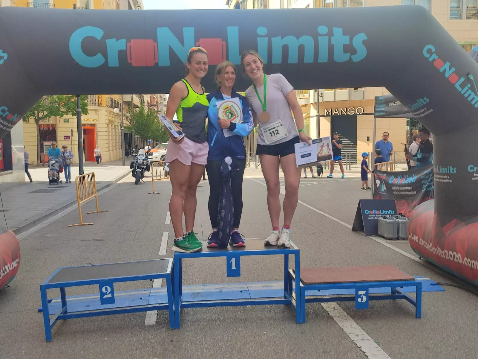 Podio femenino 10K