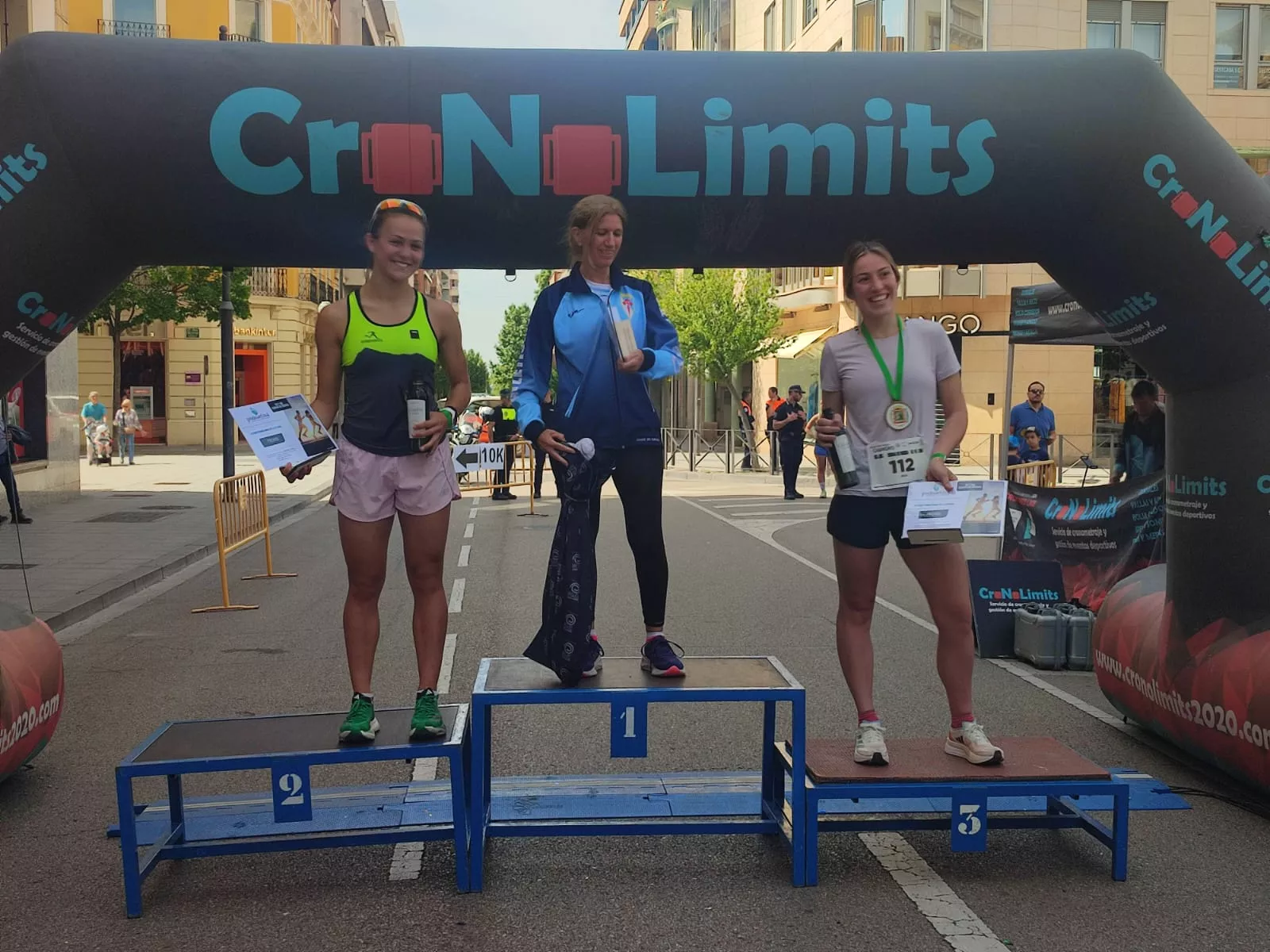 Podio 10K femenina