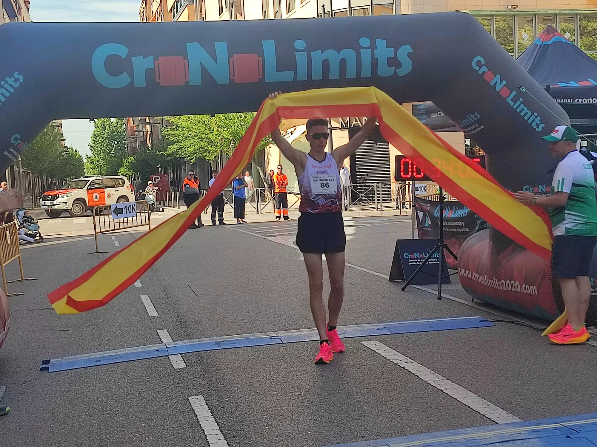 Ganador 10K masculino