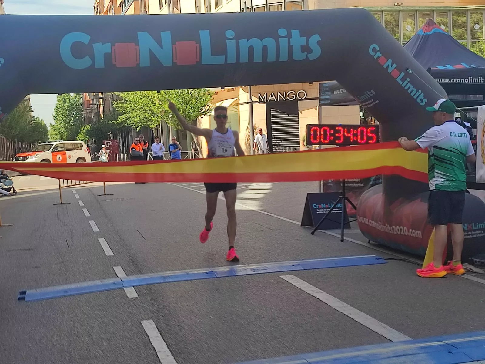 Ganador 10K masculino